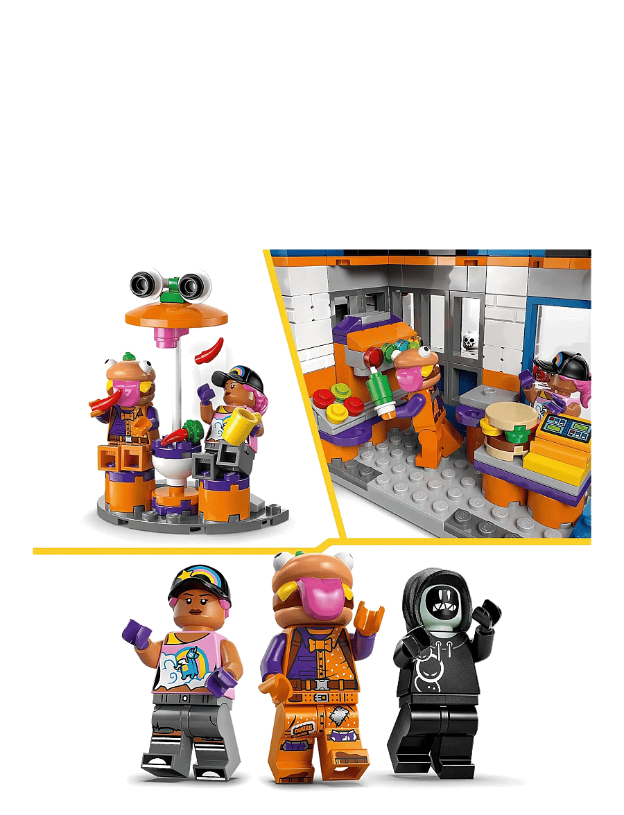 LEGO - Durrr Burger Restaurant Video Game Toy 77076 - sünnipäevakingitused - multi - 3