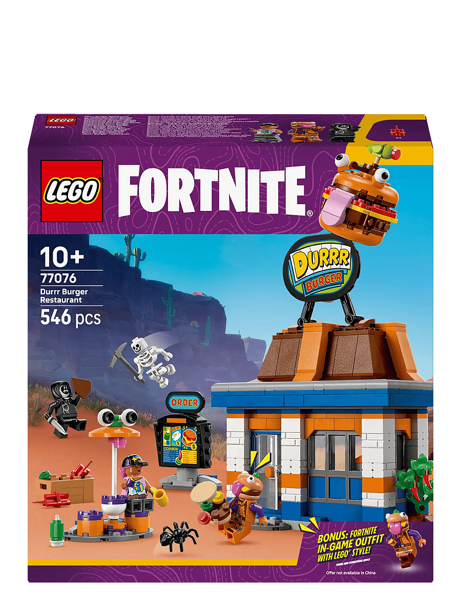 LEGO - Durrr Burger Restaurant Video Game Toy 77076 - sünnipäevakingitused - multi - 5