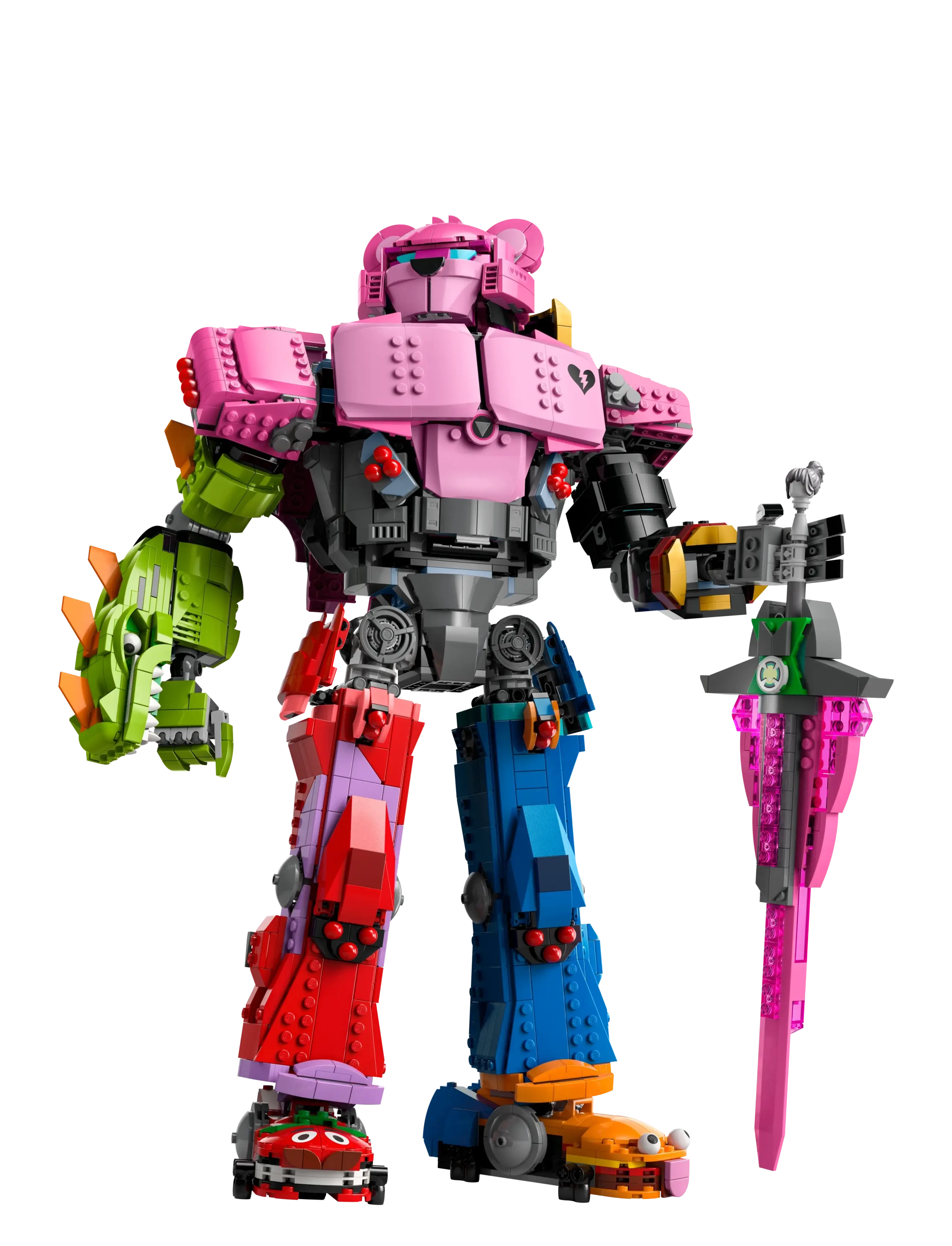 LEGO - Mecha Team Leader Building Set for Adults 77078 - geburtstagsgeschenke - multi - 2