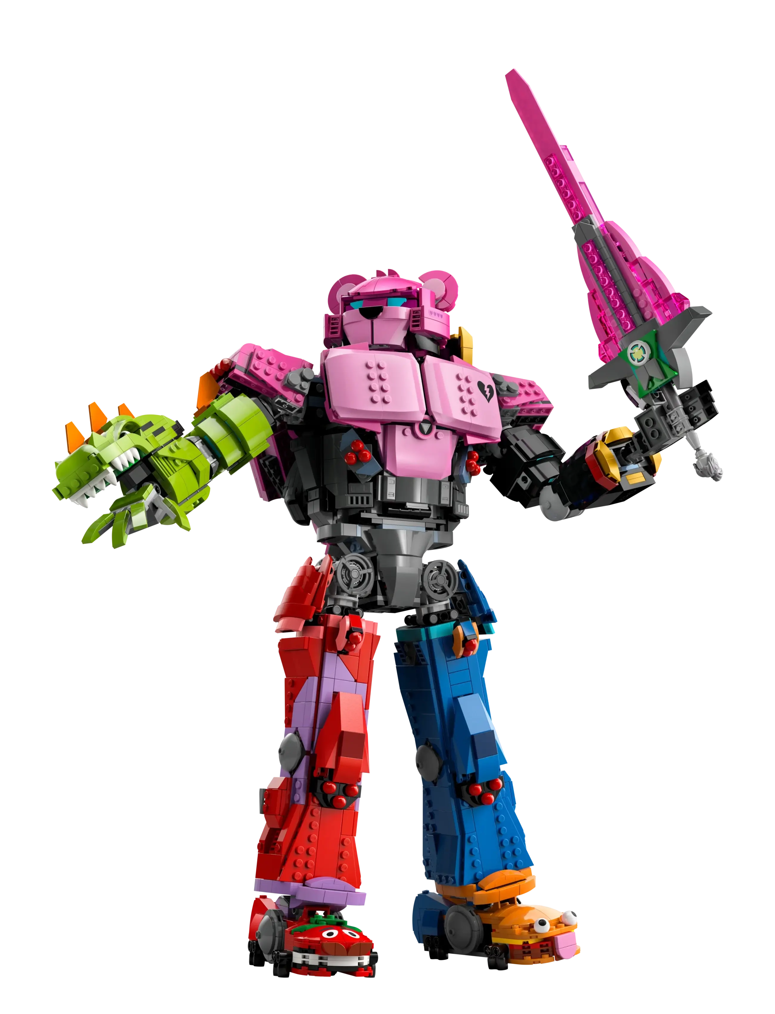 LEGO - Mecha Team Leader Building Set for Adults 77078 - geburtstagsgeschenke - multi - 3