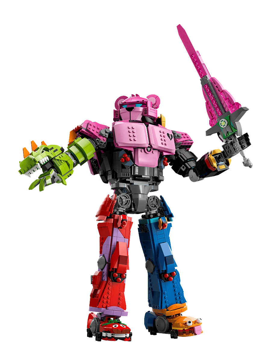 LEGO - Mecha Team Leader Building Set for Adults 77078 - geburtstagsgeschenke - multi - 3