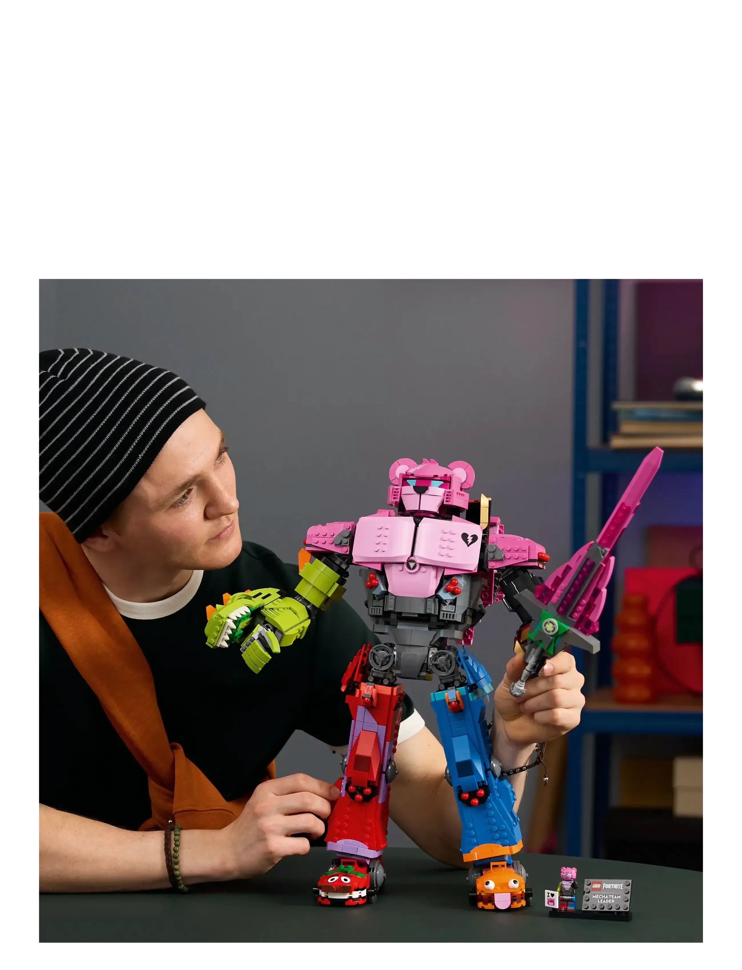 LEGO - Mecha Team Leader Building Set for Adults 77078 - geburtstagsgeschenke - multi - 5