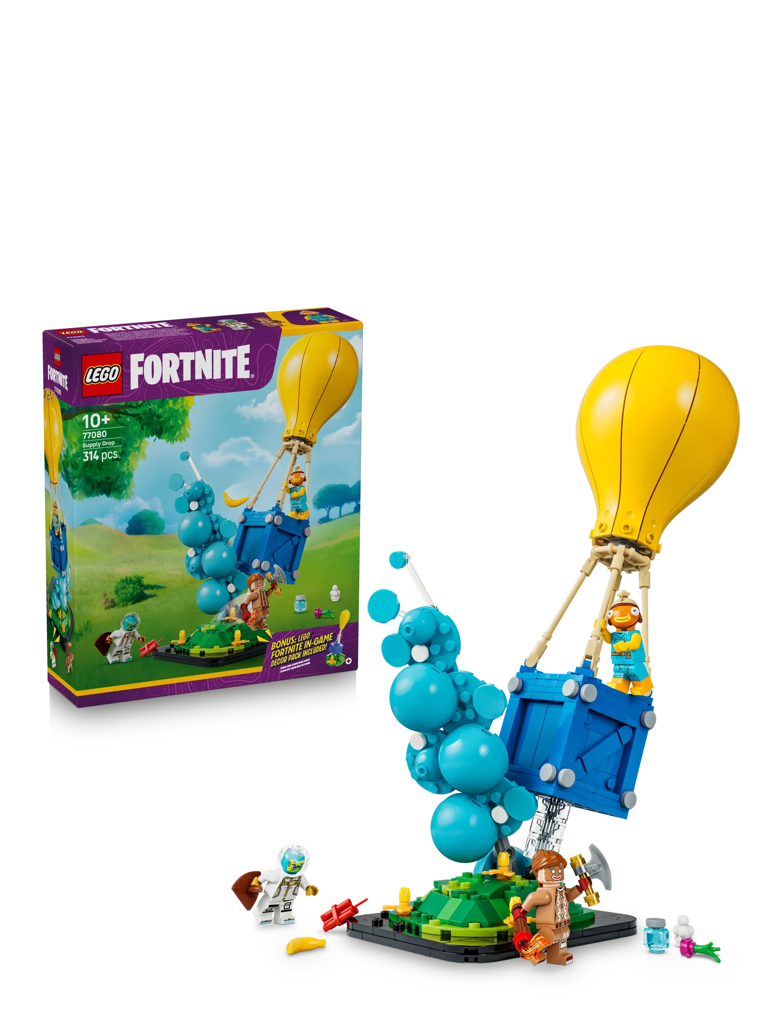 LEGO Supply Drop 77080, One Size, Blue, Lego Legetøj > Lego Fortnite, Børn