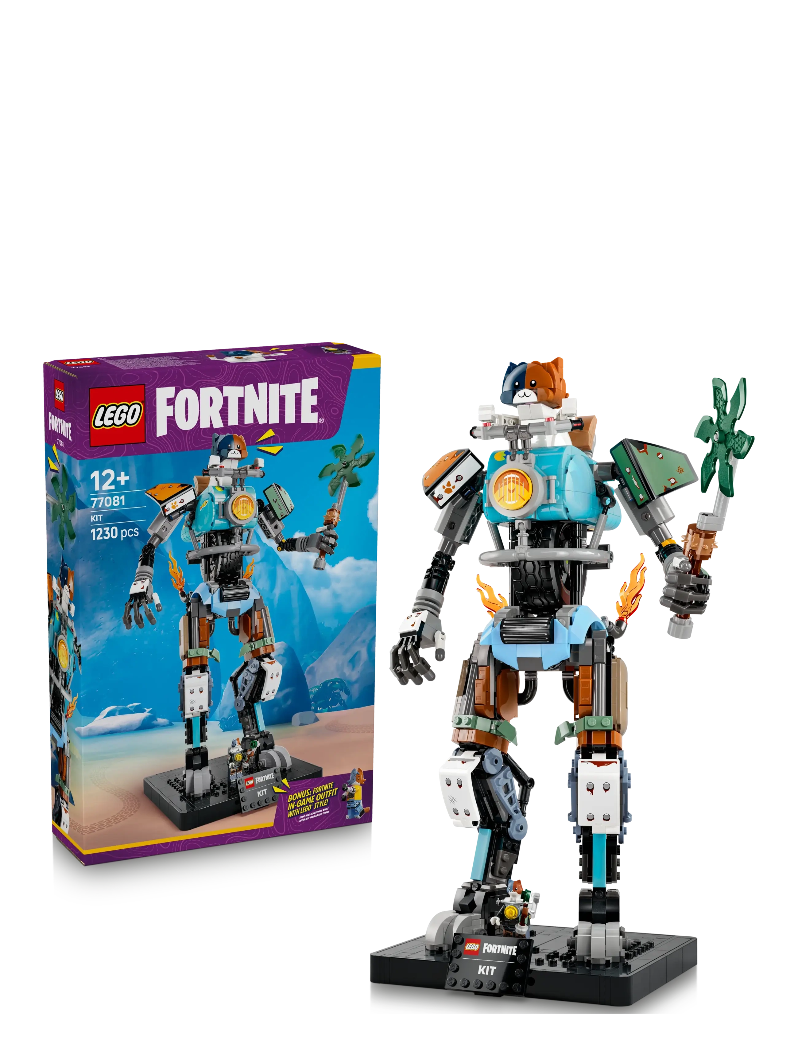 LEGO Kit 77081, One Size, Lego Spielzeug, Mehrfarbig/gemustert - Fortnite, Kinder