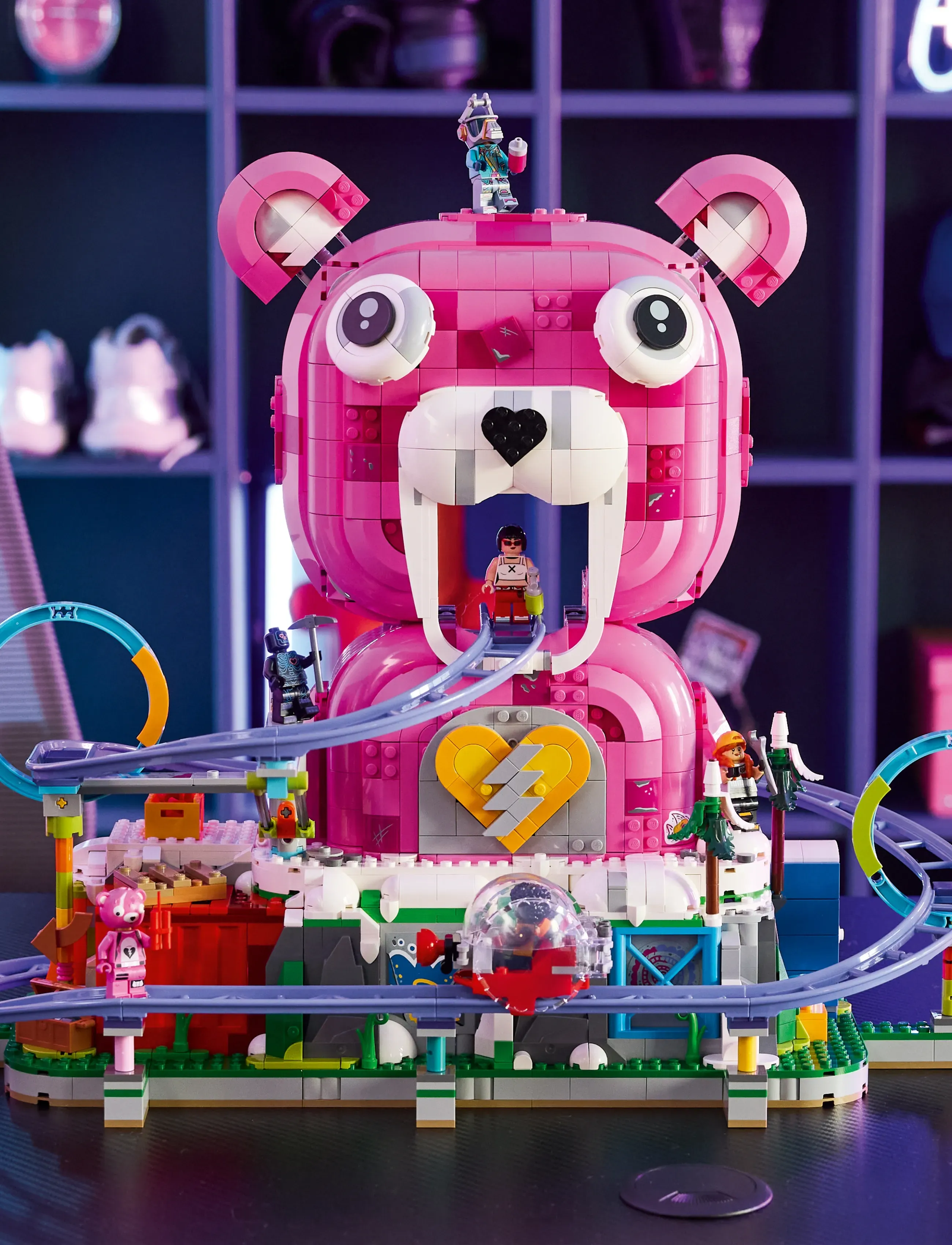 LEGO Rave Cave 77082, Børn, Lego Fortnite, Pink, Str: ONE SIZE