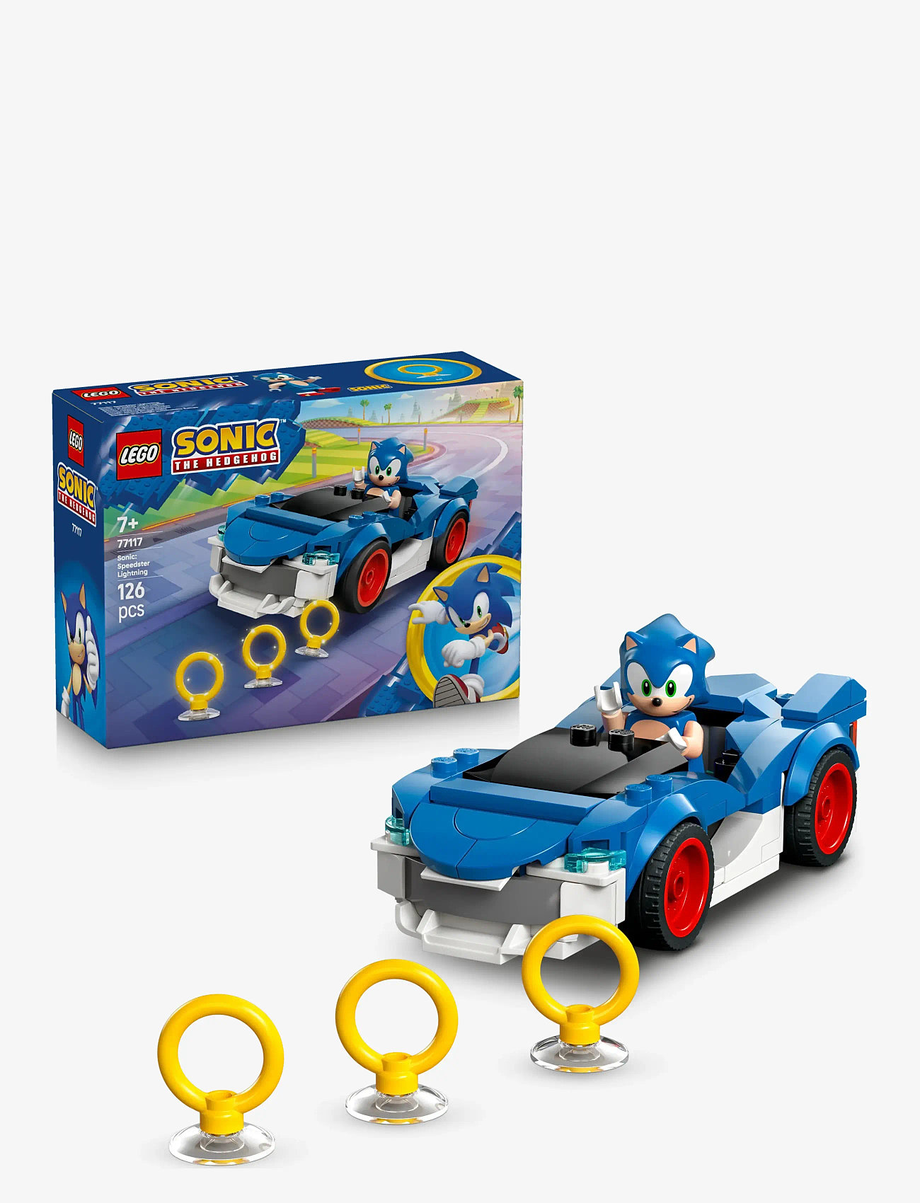 LEGO - Sonic the Sonic: Speedster Lightning 77117 - lego sonic the hedgehog™ - multi - 0