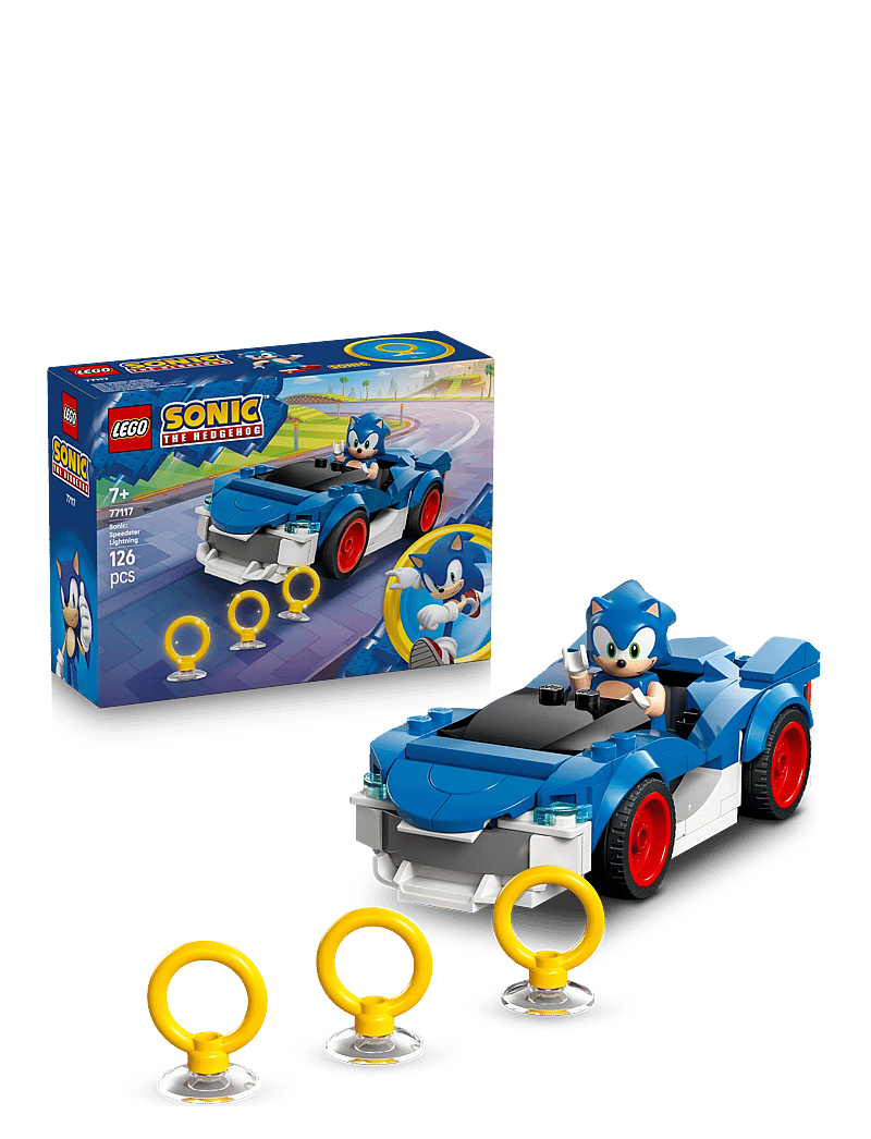 LEGO - Sonic the Sonic: Speedster Lightning 77117 - lego sonic the hedgehog™ - multi - 0