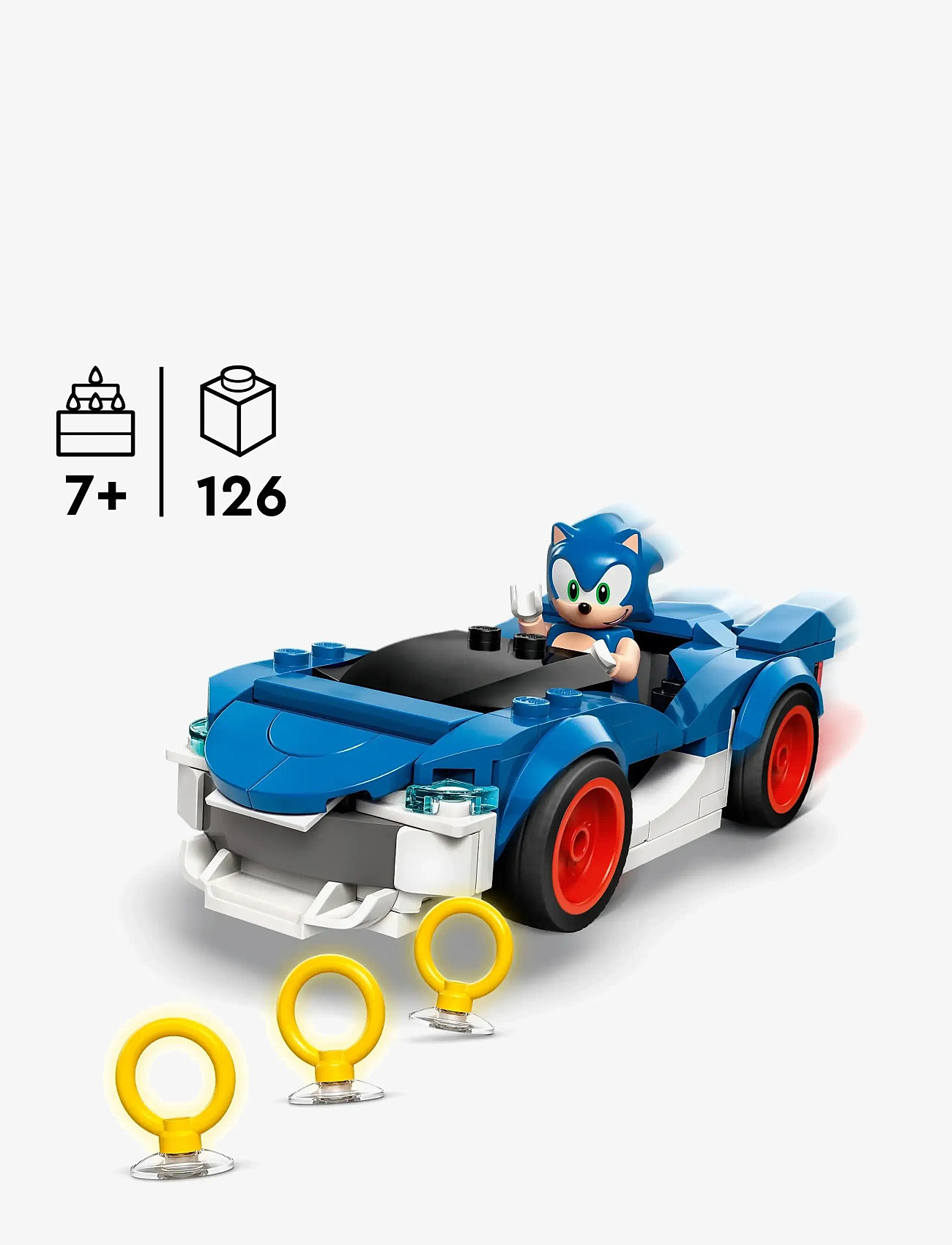 LEGO - Sonic the Sonic: Speedster Lightning 77117 - lego sonic the hedgehog™ - multi - 1