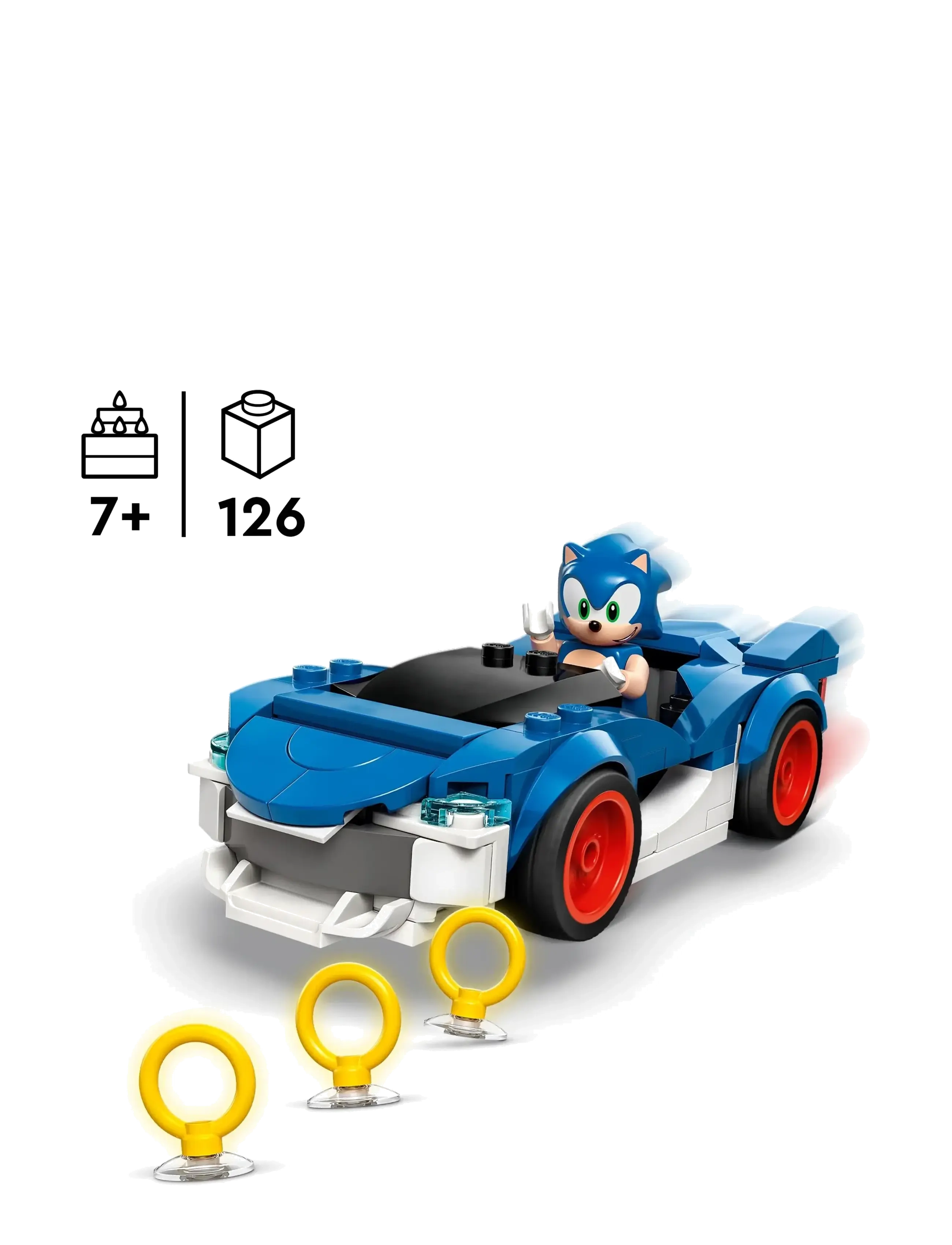 LEGO - Sonic: Speedster Lightning 77117 - lego sonic the hedgehog™ - multi - 1