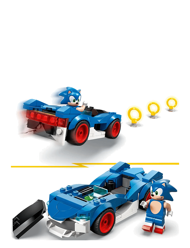 LEGO - Sonic the Sonic: Speedster Lightning 77117 - lego sonic the hedgehog™ - multi - 3