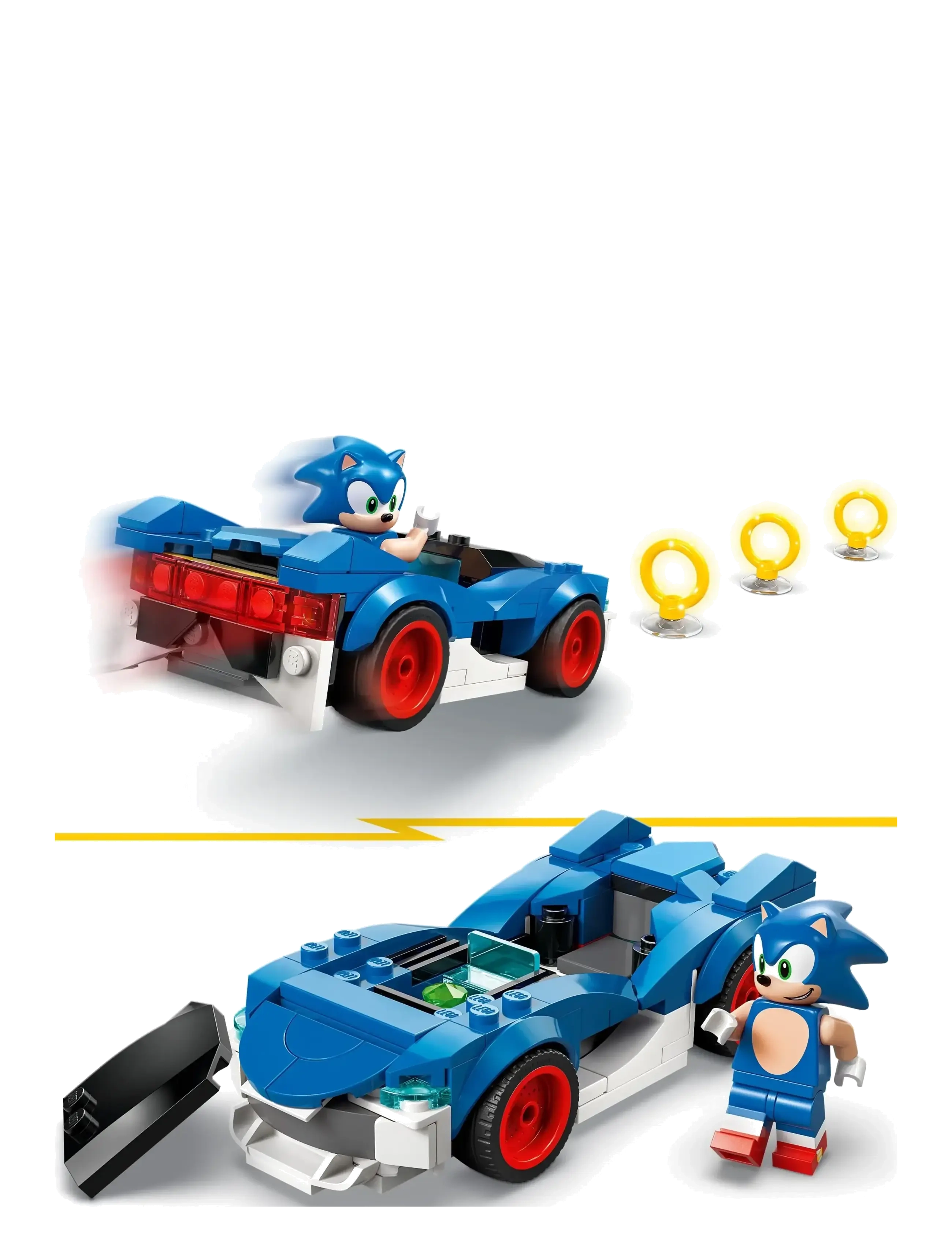 LEGO - Sonic: Speedster Lightning 77117 - lego sonic the hedgehog™ - multi - 3