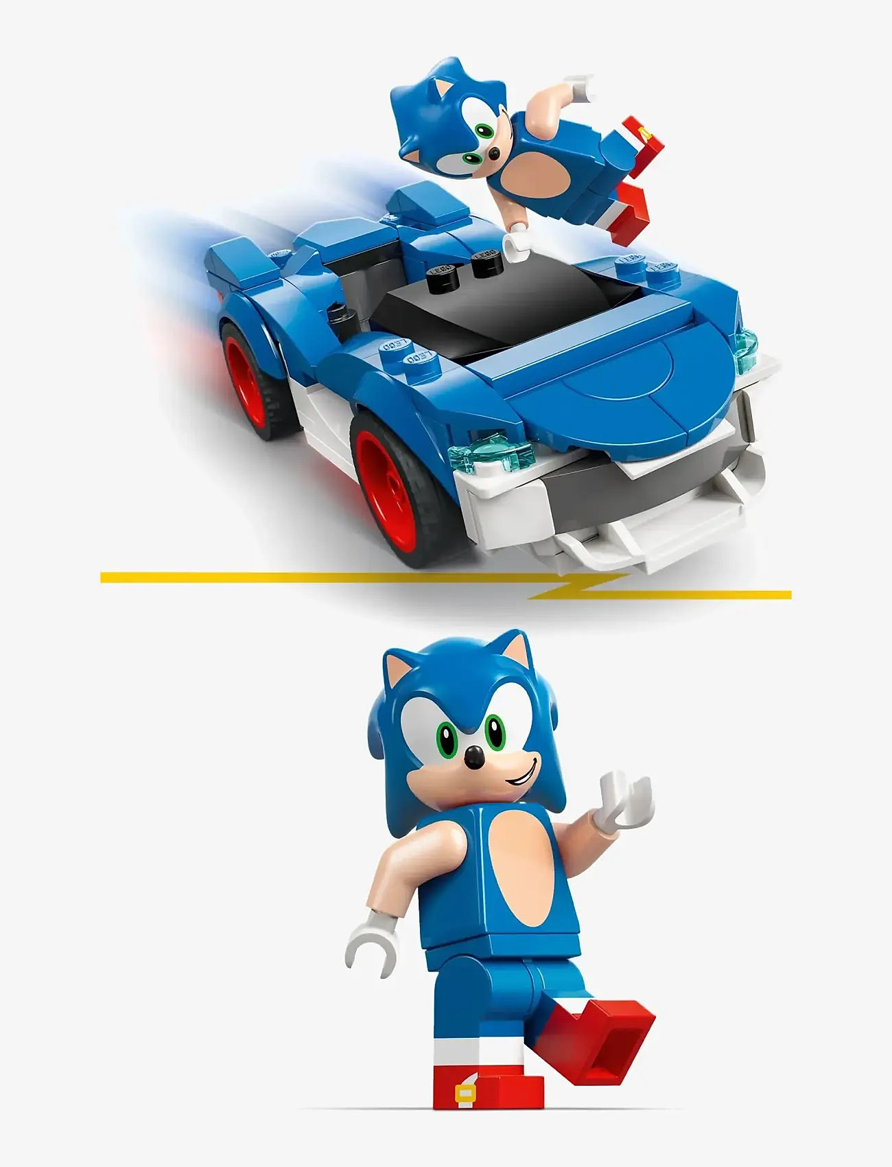 LEGO - Sonic the Sonic: Speedster Lightning 77117 - lego sonic the hedgehog™ - multi - 4