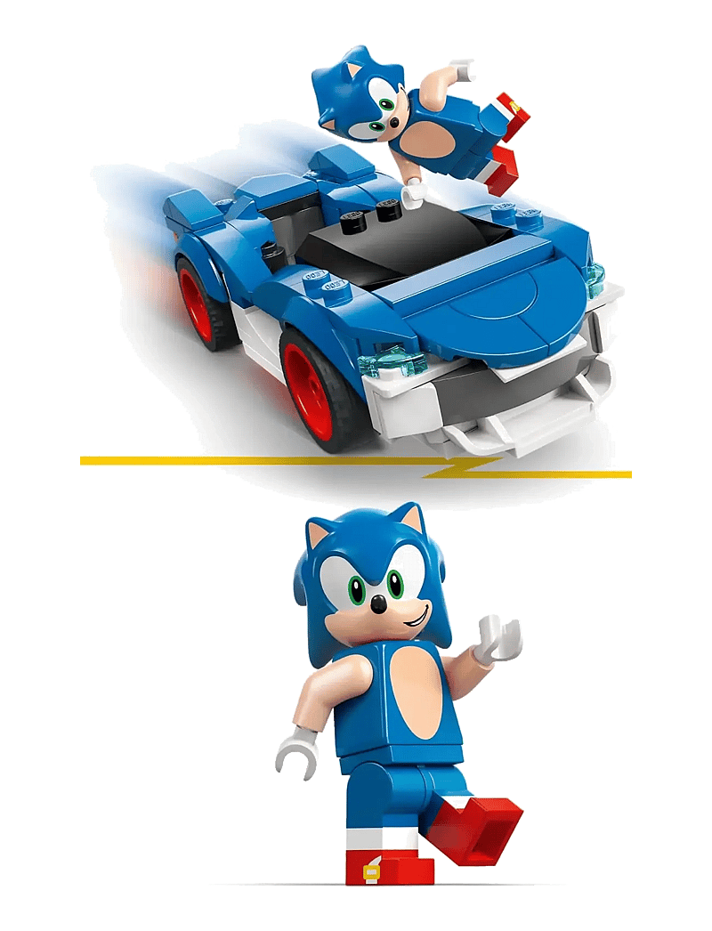 LEGO - Sonic the Sonic: Speedster Lightning 77117 - lego sonic the hedgehog™ - multi - 4