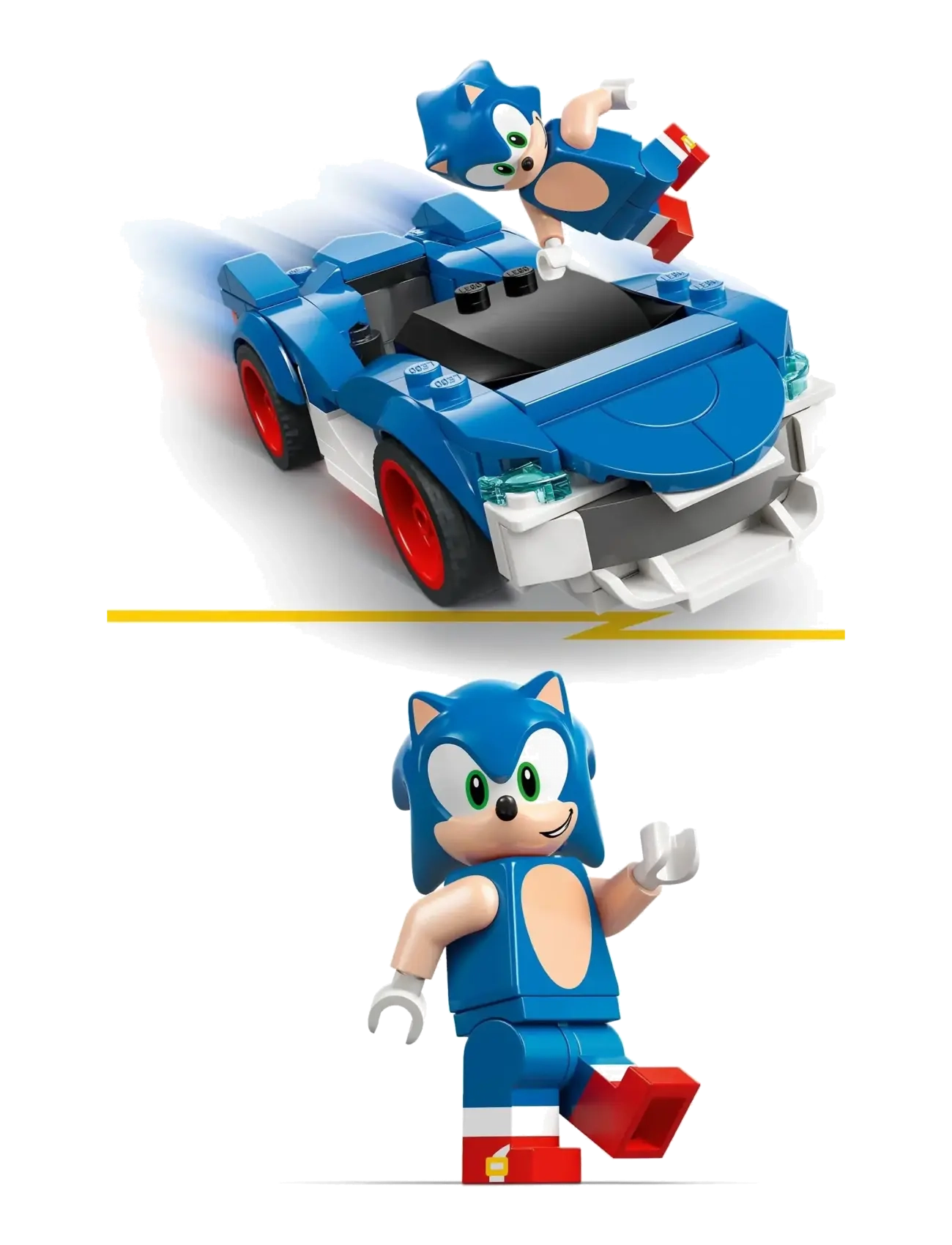 LEGO - Sonic: Speedster Lightning 77117 - lego sonic the hedgehog™ - multi - 4