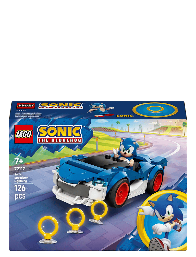 LEGO - Sonic the Sonic: Speedster Lightning 77117 - lego sonic the hedgehog™ - multi - 5