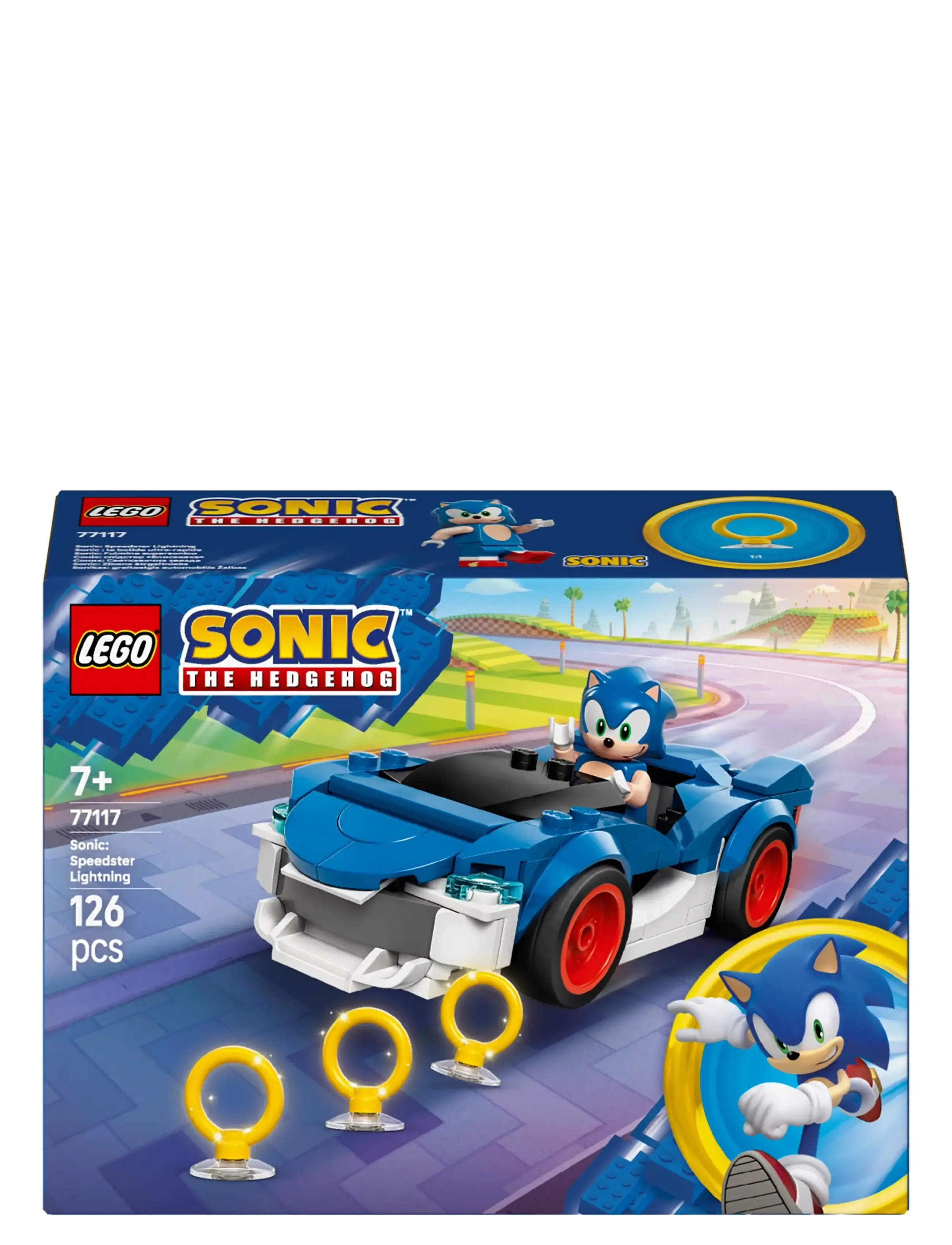 LEGO - Sonic: Speedster Lightning 77117 - lego sonic the hedgehog™ - multi - 5