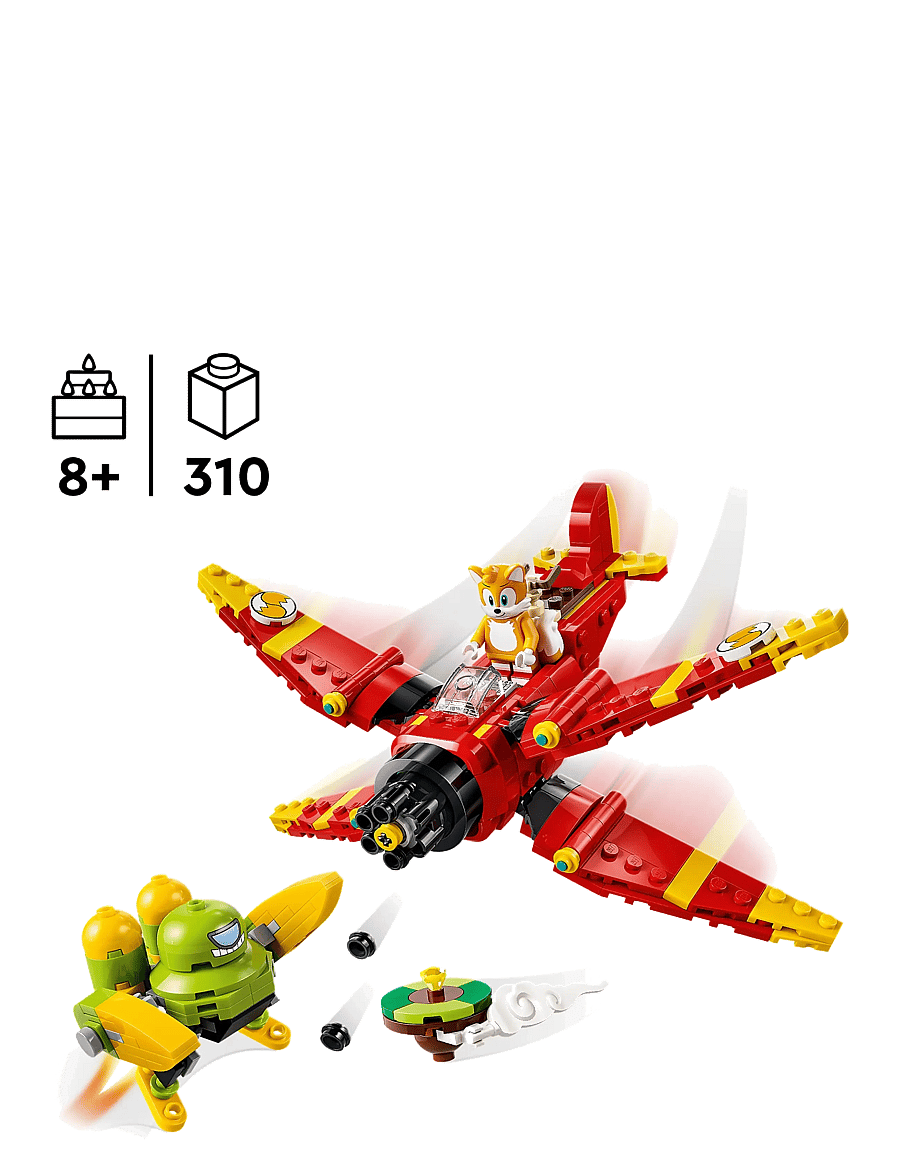 LEGO - Sonic the Tails’ Tornado-1 Toy 77119 - lego sonic the hedgehog™ - multi - 1