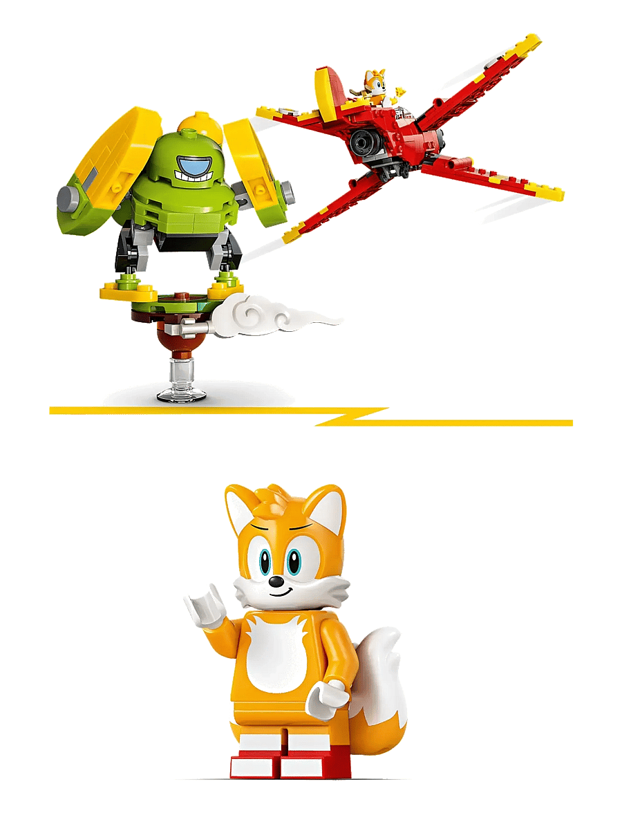 LEGO - Sonic the Tails’ Tornado-1 Toy 77119 - lego sonic the hedgehog™ - multi - 3