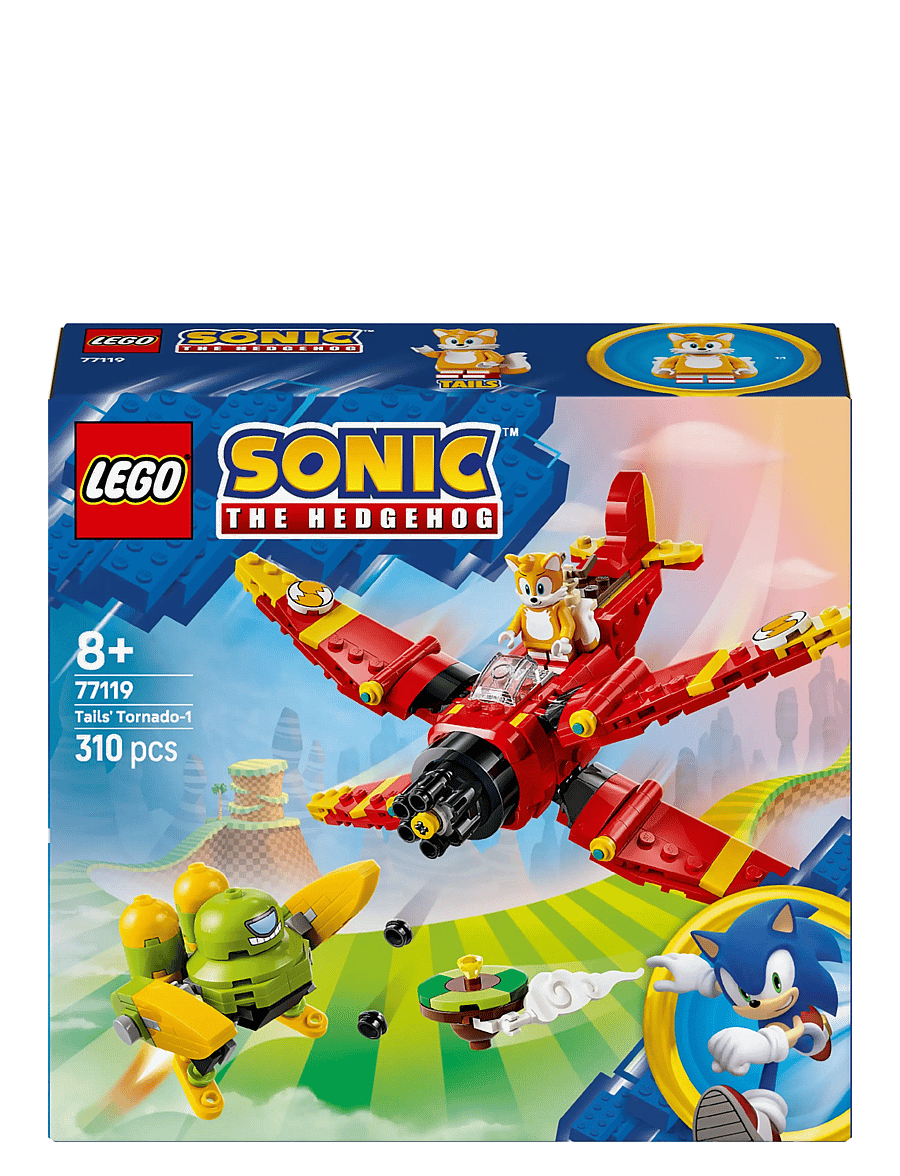 LEGO - Sonic the Tails’ Tornado-1 Toy 77119 - lego sonic the hedgehog™ - multi - 4