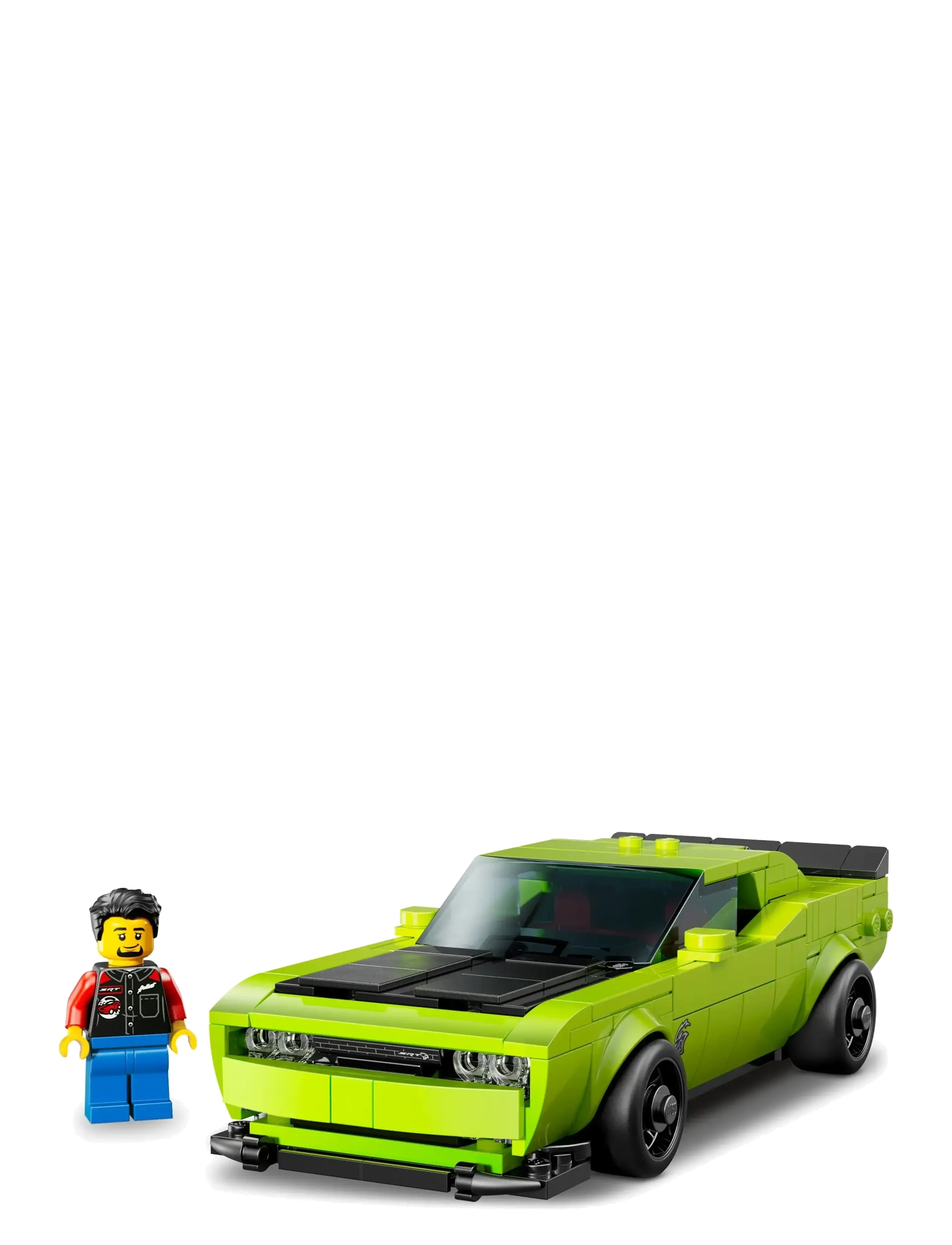 LEGO - Speed Champions Dodge Challenger SRT Hellcat Sports Car Toy 77237 - lego speed champions - multi - 1