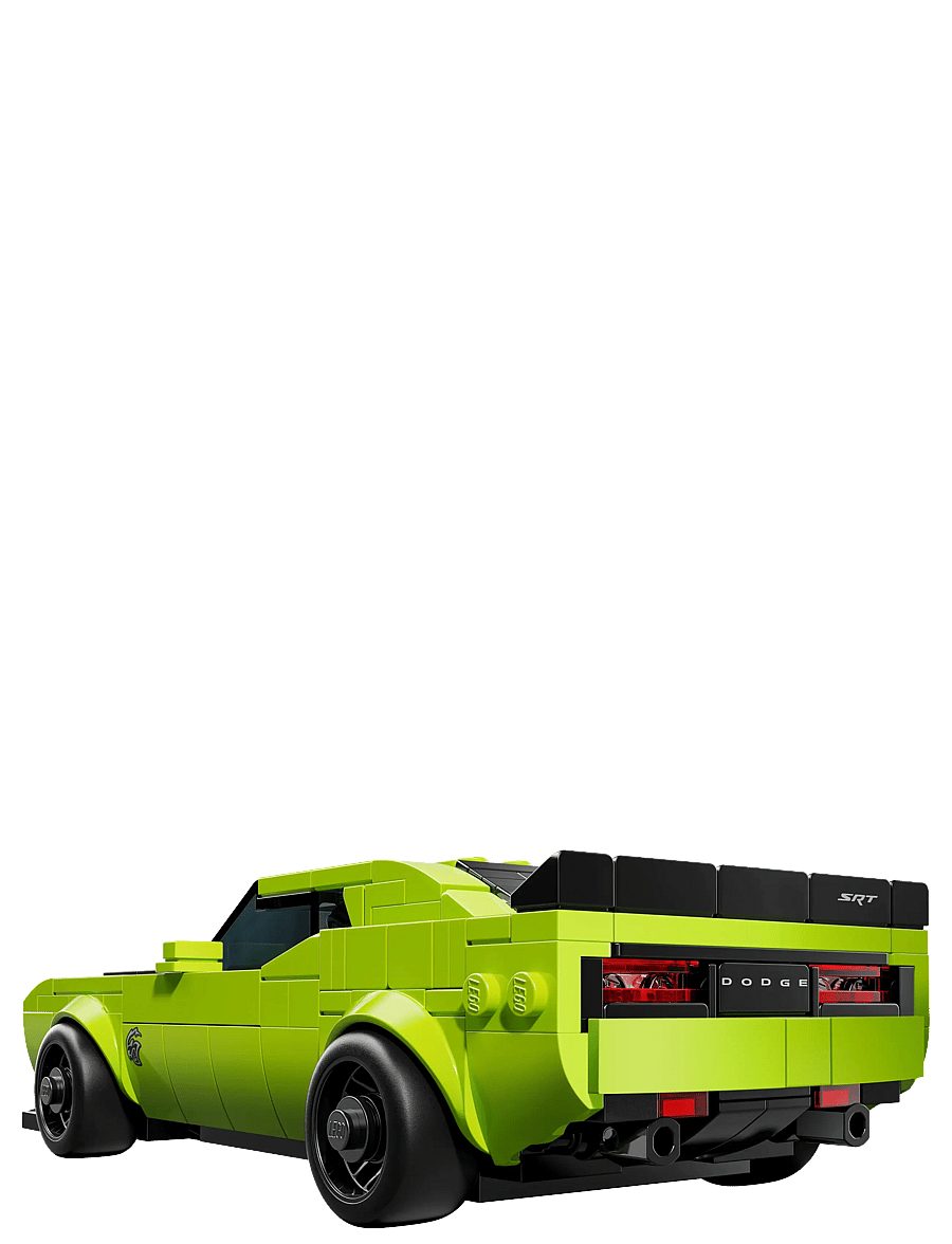 LEGO - Speed Champions Dodge Challenger SRT Hellcat Sports Car Toy 77237 - lego speed champions - multi - 2