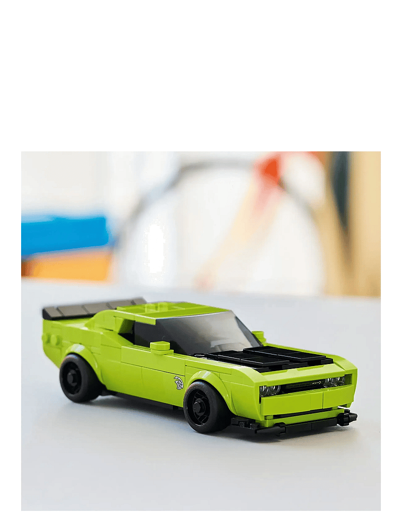 LEGO - Speed Champions Dodge Challenger SRT Hellcat Sports Car Toy 77237 - lego speed champions - multi - 3