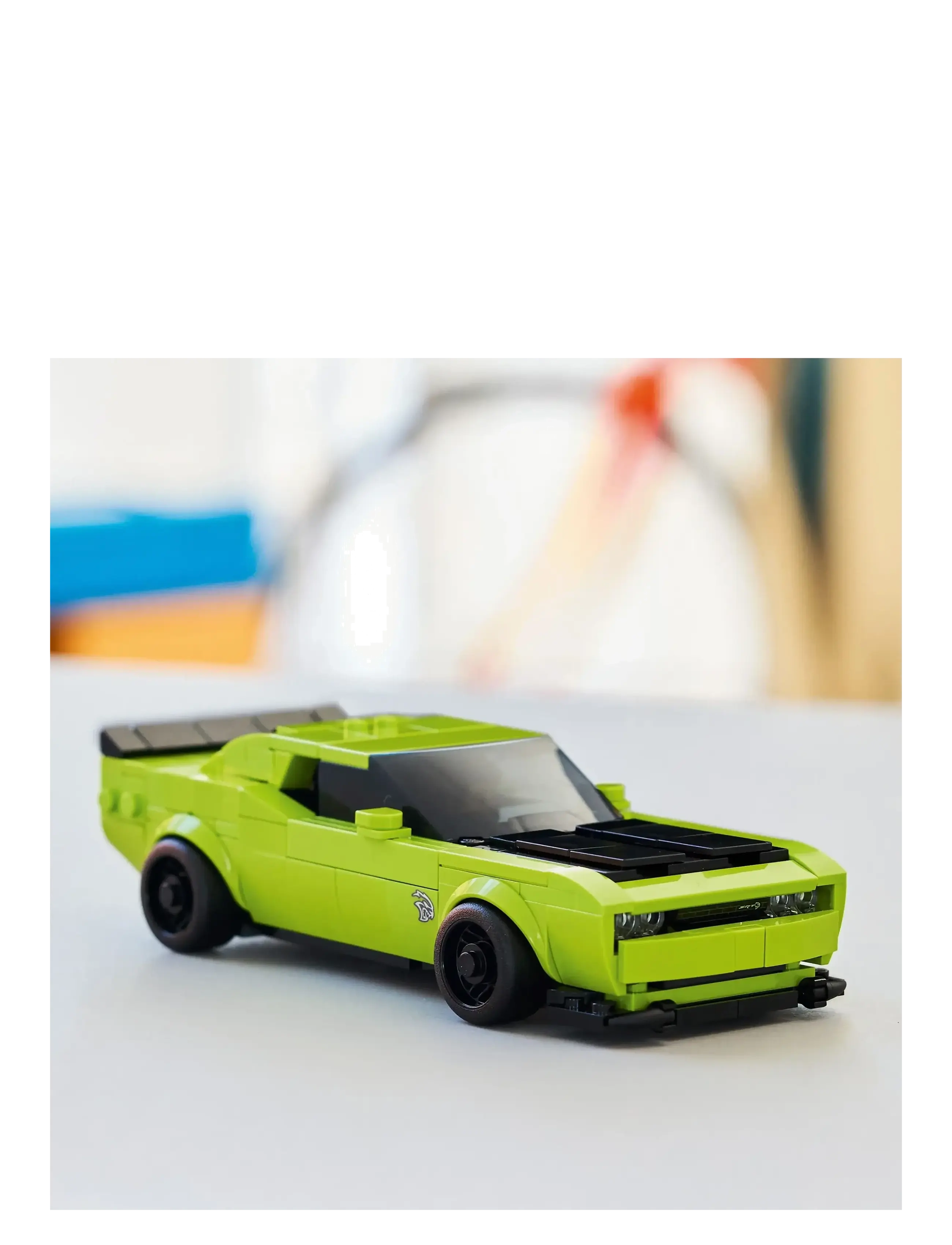 LEGO - Speed Champions Dodge Challenger SRT Hellcat Sports Car Toy 77237 - lego speed champions - multi - 3