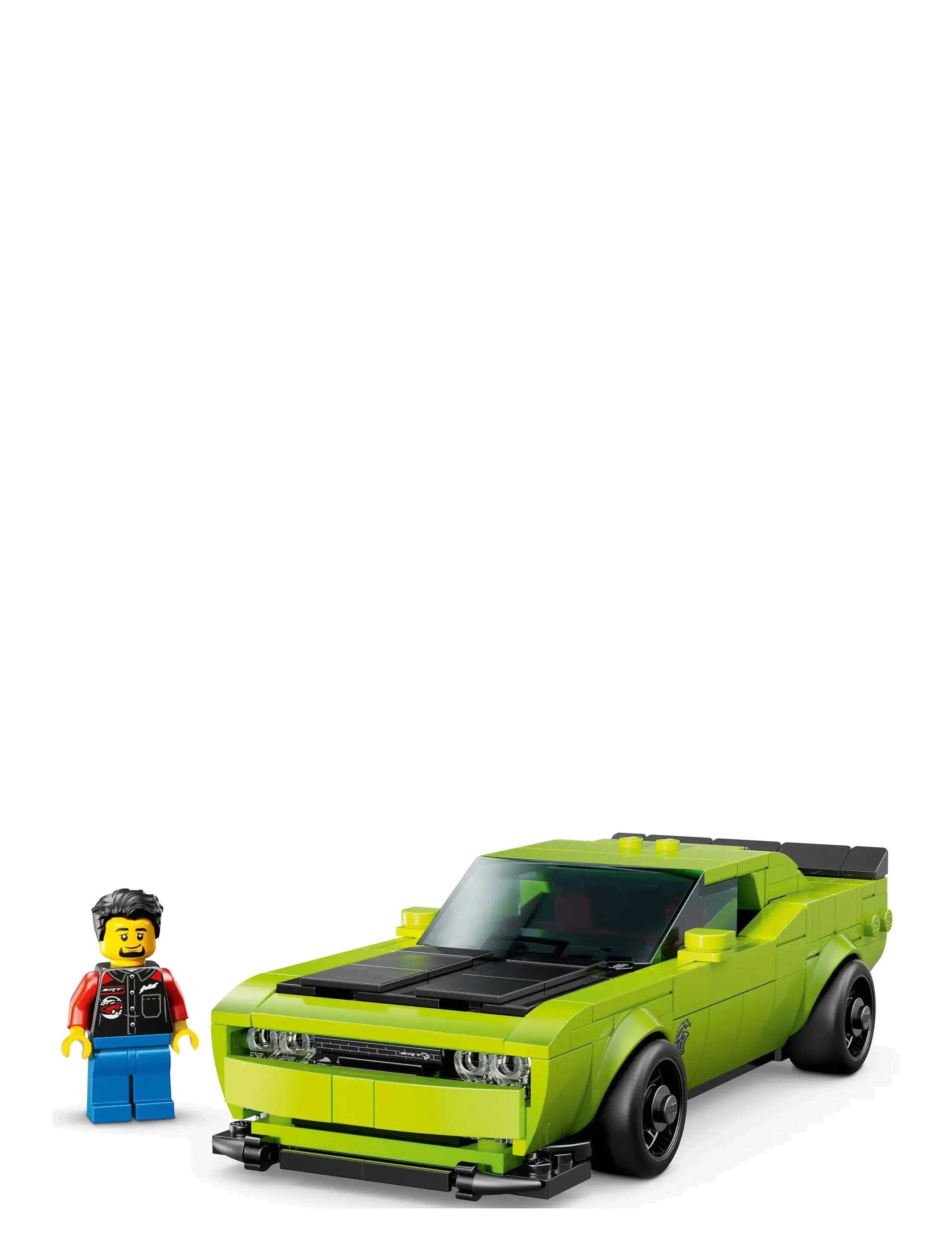 LEGO - Speed Champions Dodge Challenger SRT Hellcat Sports Car Toy 77237 - lego speed champions - multi - 4