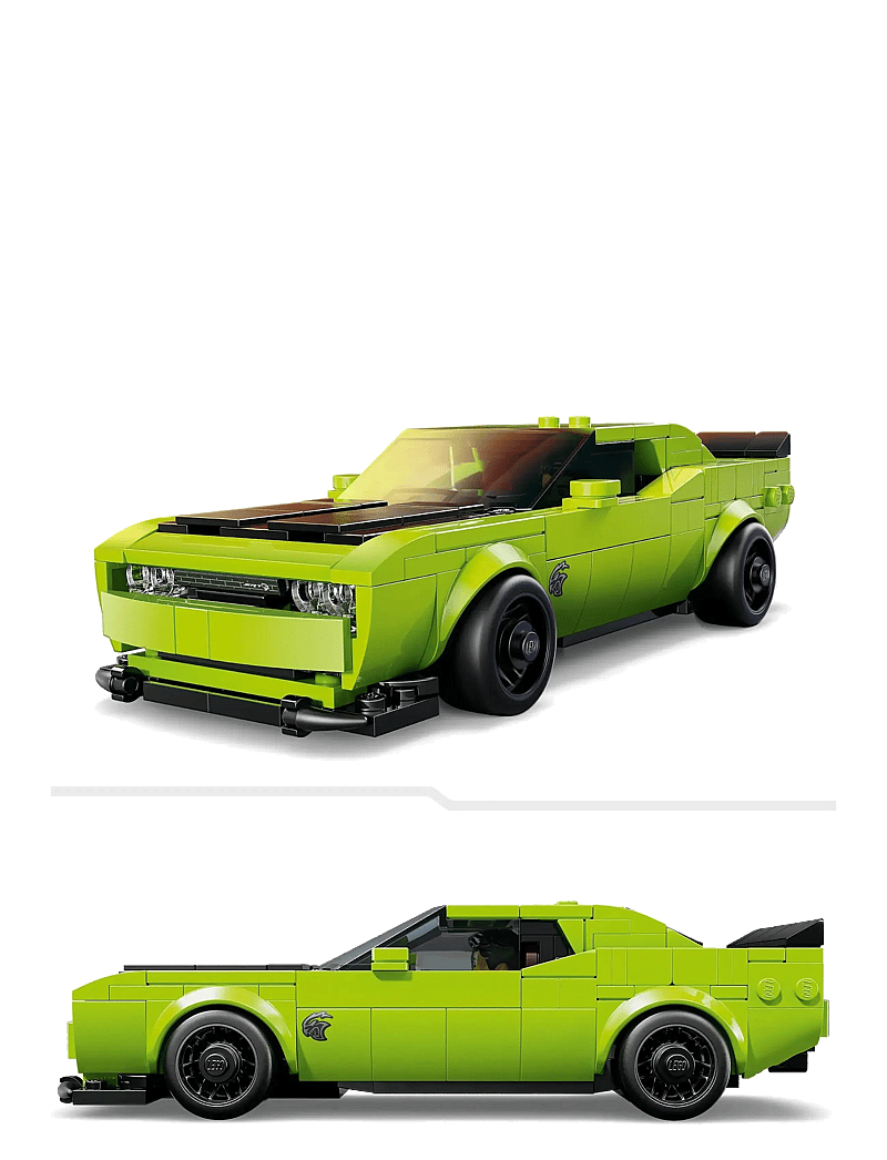 LEGO - Speed Champions Dodge Challenger SRT Hellcat Sports Car Toy 77237 - lego speed champions - multi - 5