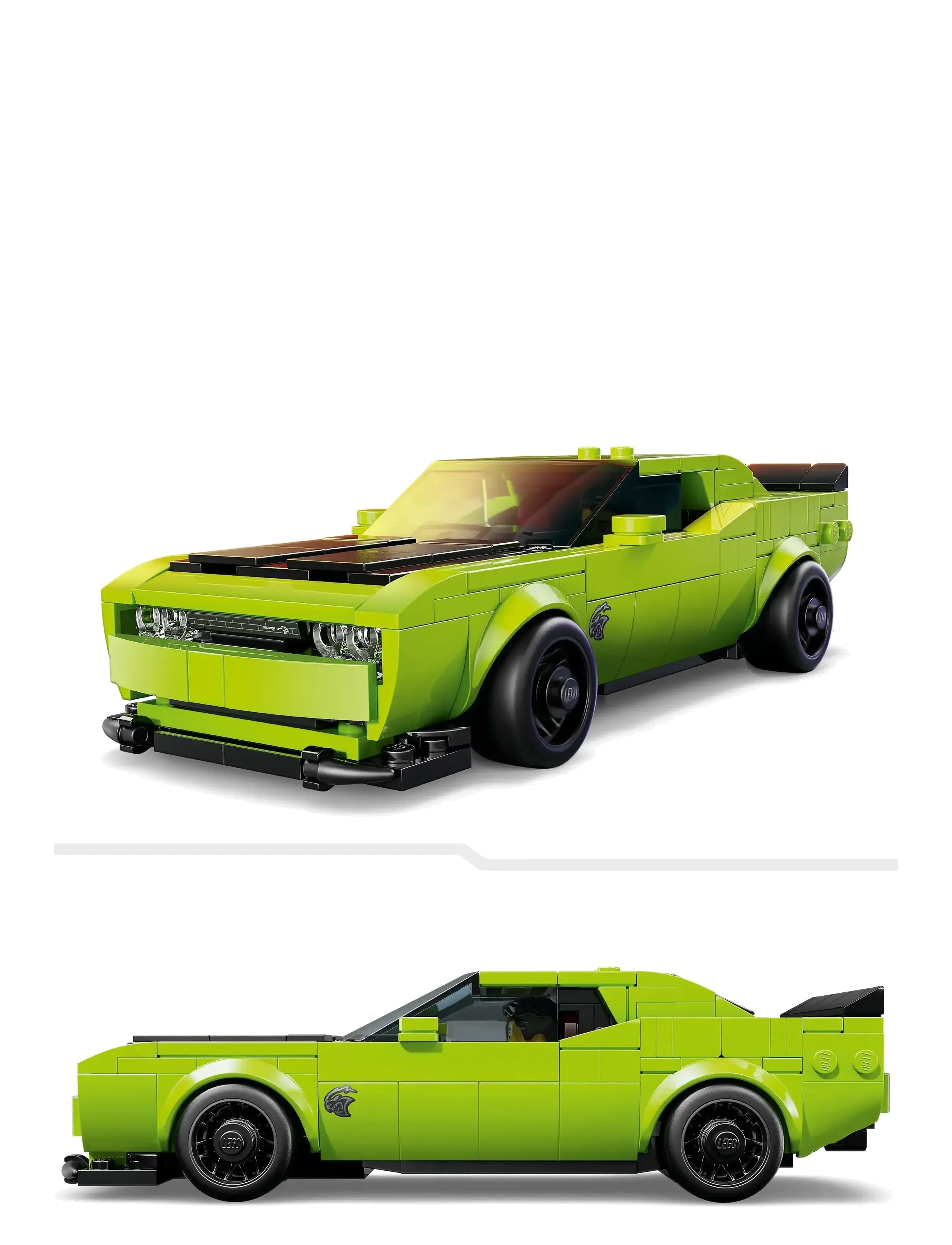 LEGO - Speed Champions Dodge Challenger SRT Hellcat Sports Car Toy 77237 - lego speed champions - multi - 5