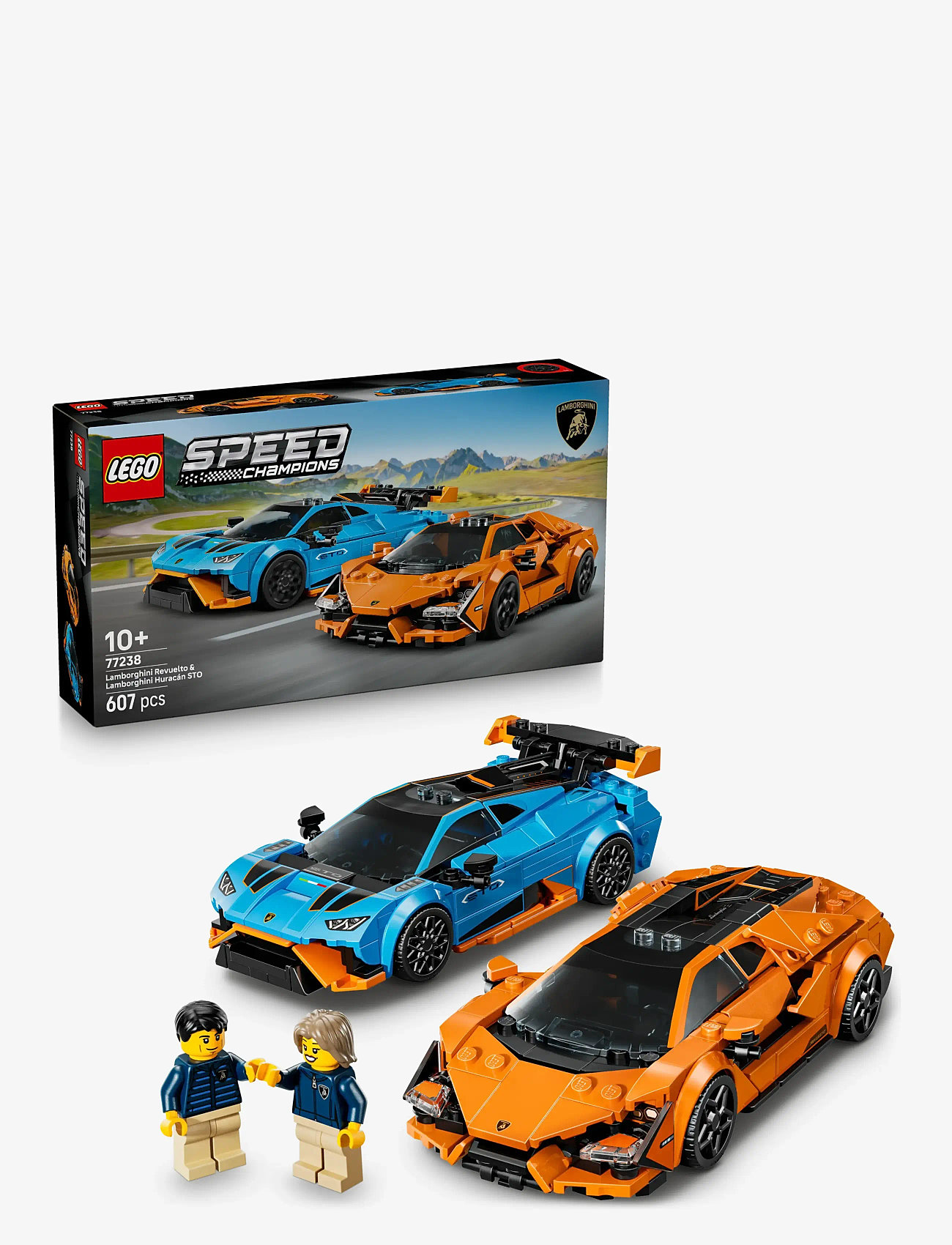 LEGO - Speed Champions Lamborghini Revuelto & Huracán STO 77238 - lego speed champions - multi - 0