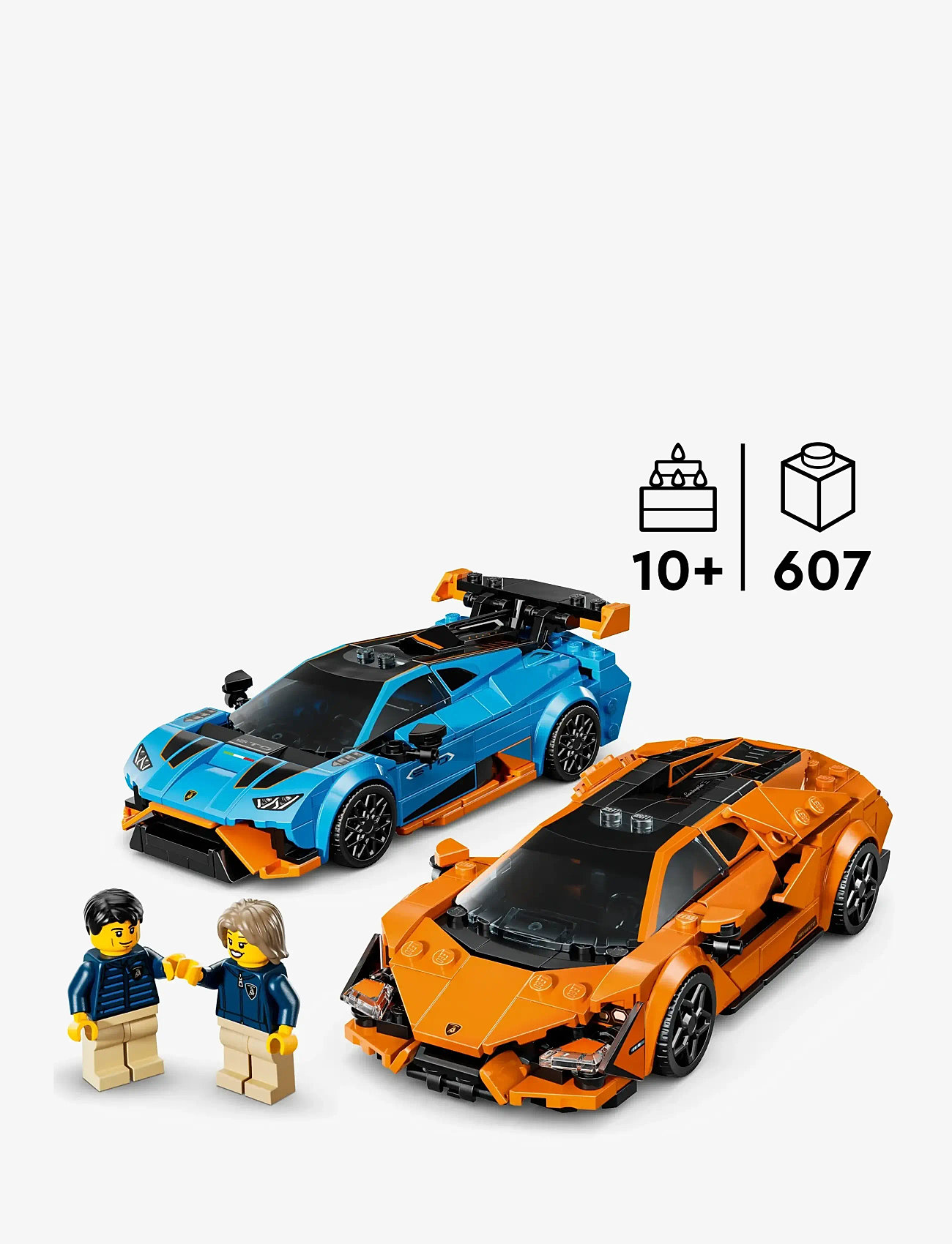 LEGO - Speed Champions Lamborghini Revuelto & Huracán STO 77238 - lego speed champions - multi - 1
