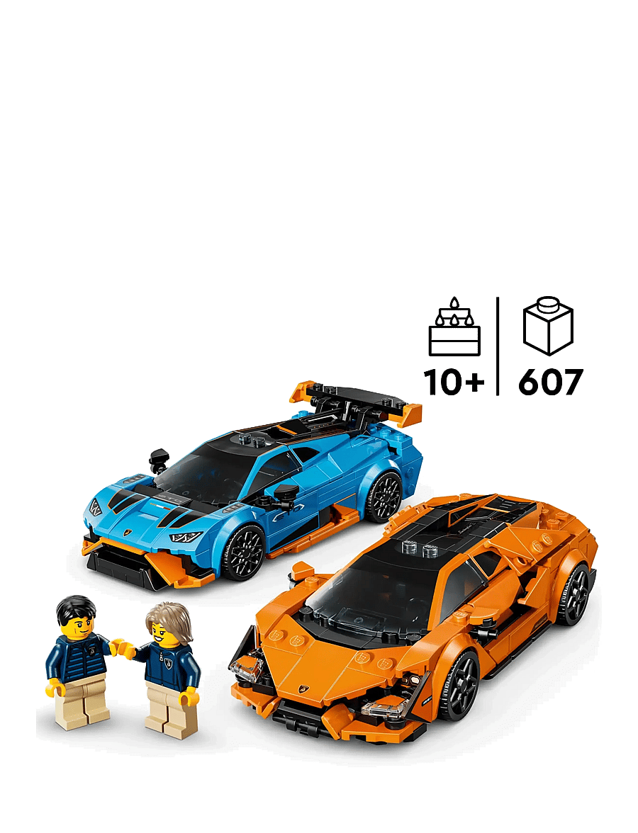 LEGO - Speed Champions Lamborghini Revuelto & Huracán STO 77238 - valentino dienos dovanos - multi - 1