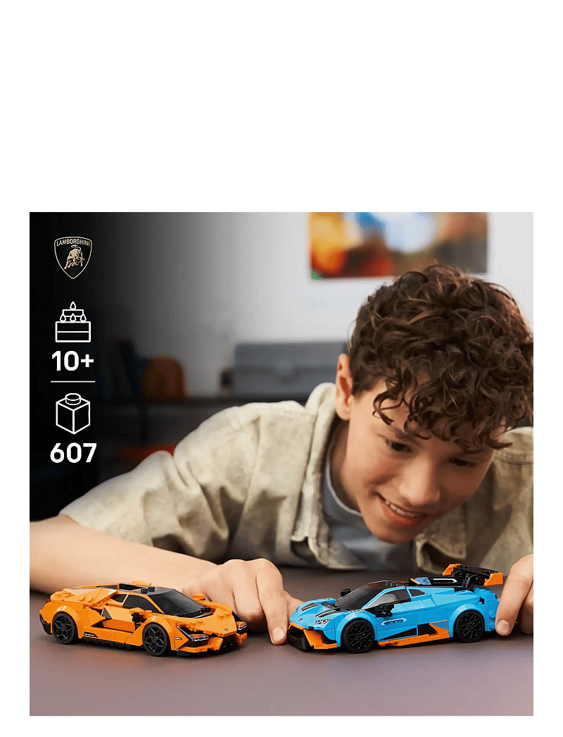 LEGO - Speed Champions Lamborghini Revuelto & Huracán STO 77238 - lego speed champions - multi - 3