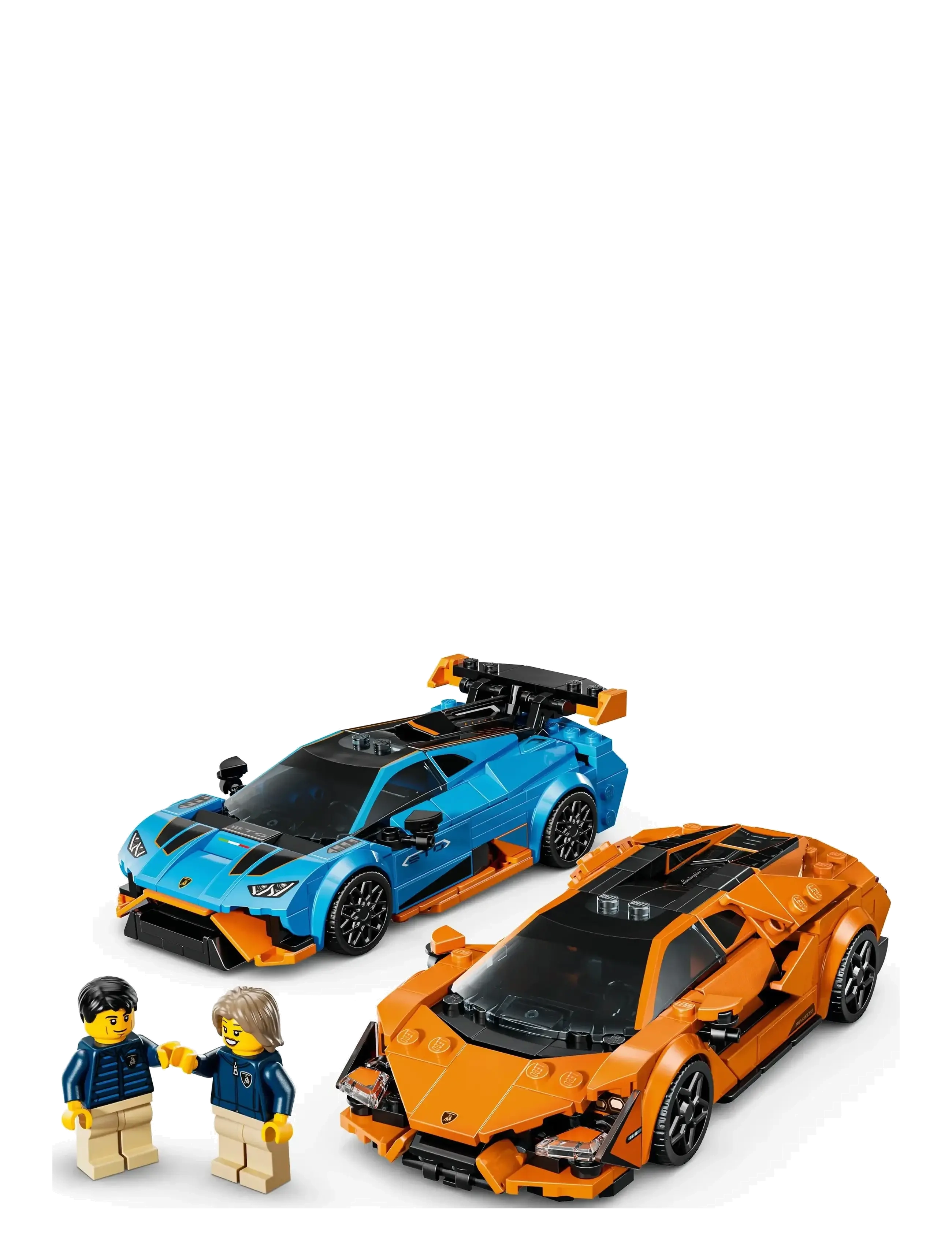 LEGO - Speed Champions Lamborghini Revuelto & Huracán STO 77238 - valentino dienos dovanos - multi - 5