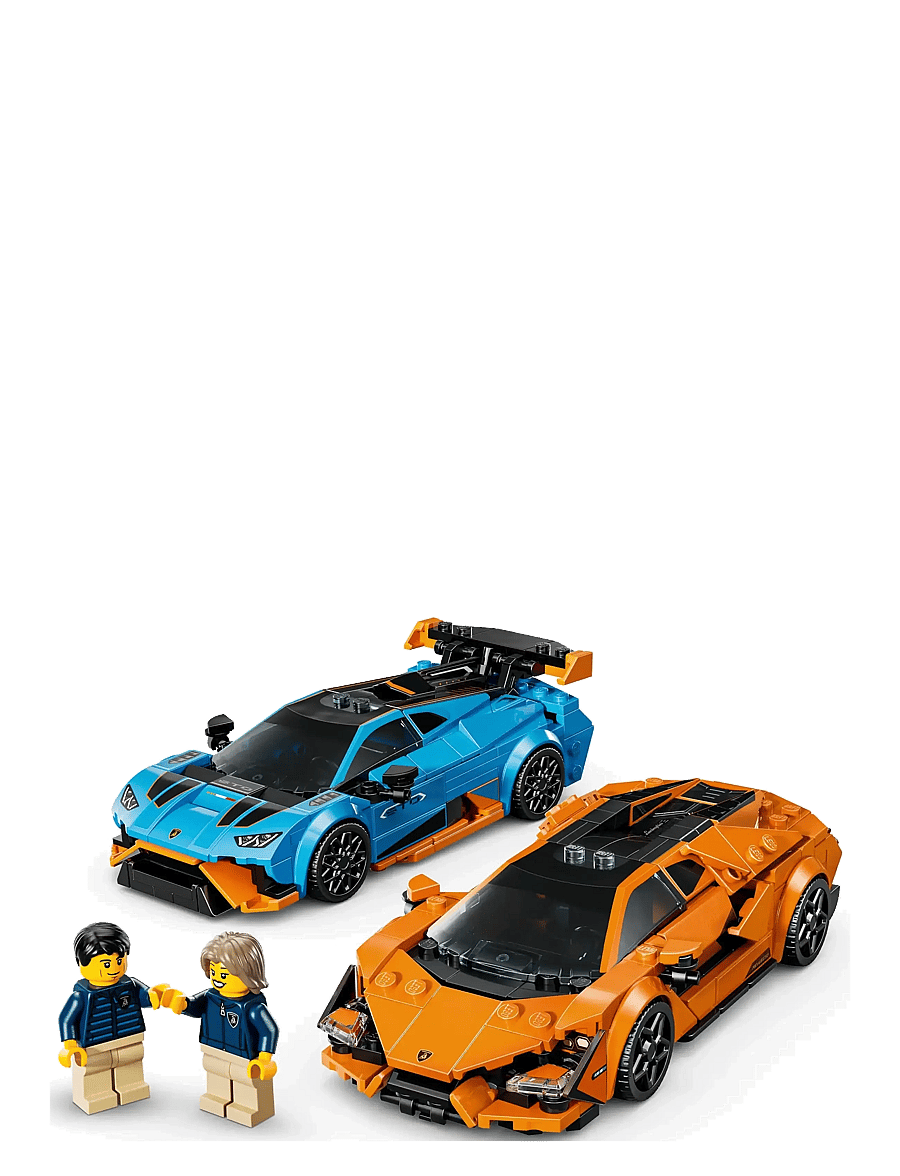 LEGO - Speed Champions Lamborghini Revuelto & Huracán STO 77238 - valentino dienos dovanos - multi - 5