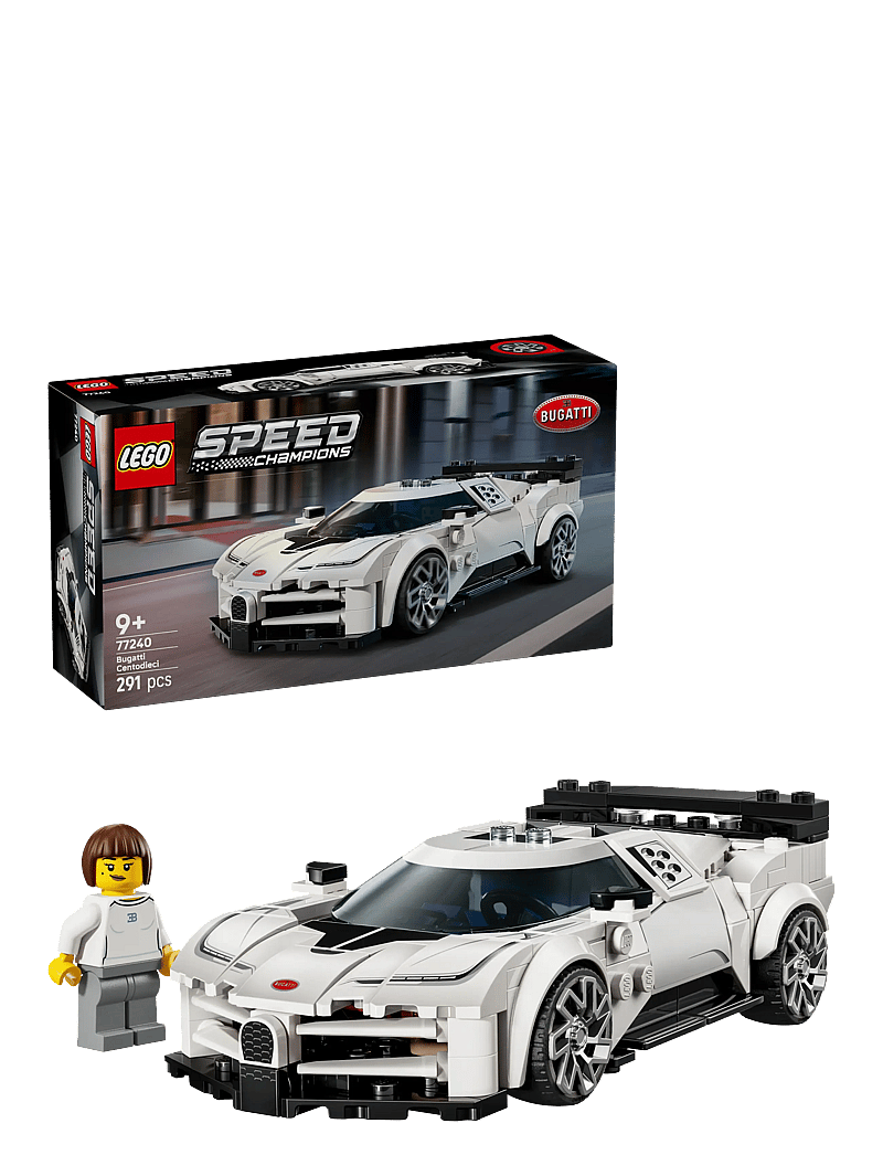 LEGO - Speed Champions Bugatti Centodieci Hyper Sports Car Toy 77240 - lego speed champions - multi - 0
