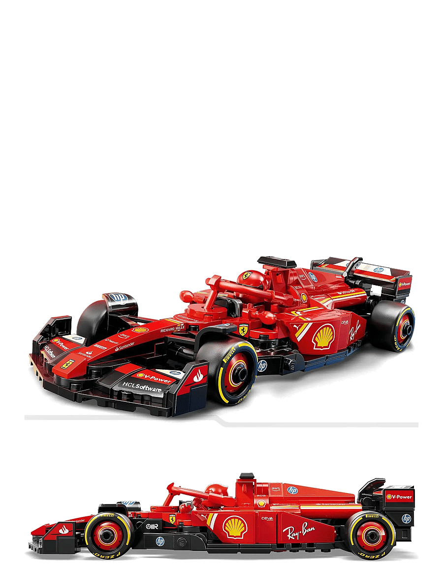 LEGO - Speed Champions Ferrari SF-24 Race Car Driver Set 77242 - lego formula 1 - multi - 3