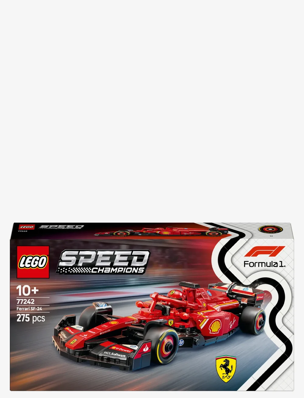 LEGO - Speed Champions Ferrari SF-24 Race Car Driver Set 77242 - lego formula 1 - multi - 5