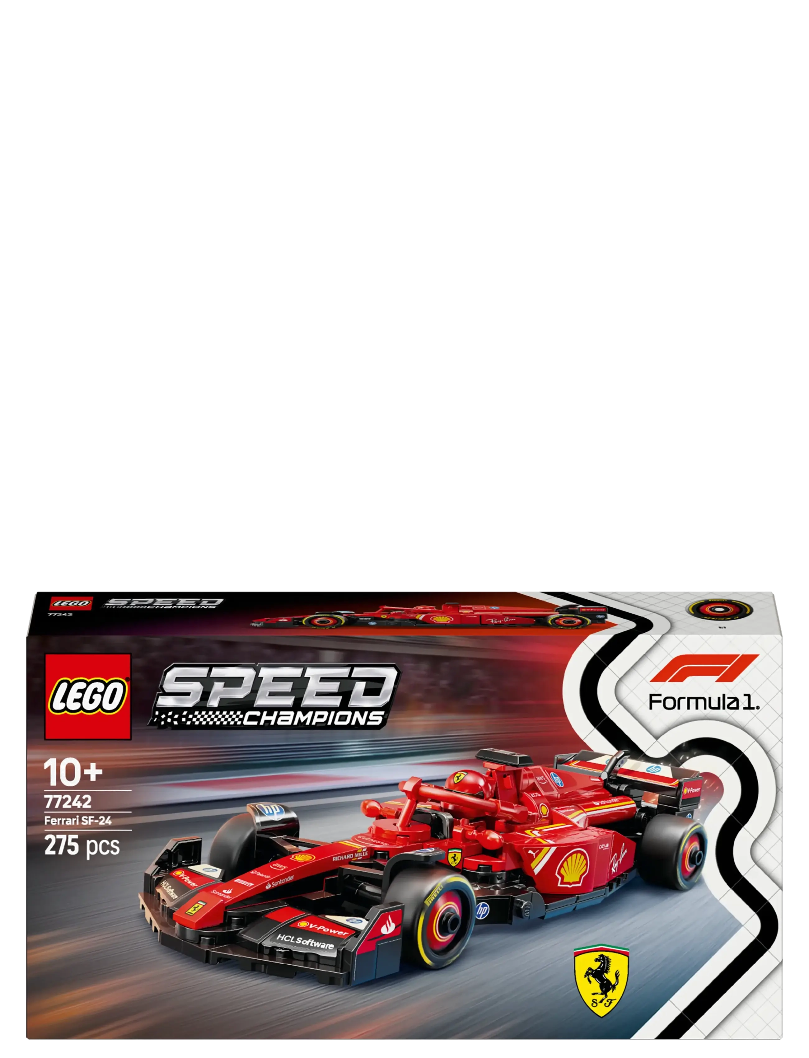 LEGO - Speed Champions Ferrari SF-24 Race Car Driver Set 77242 - lego formula 1 - multi - 5