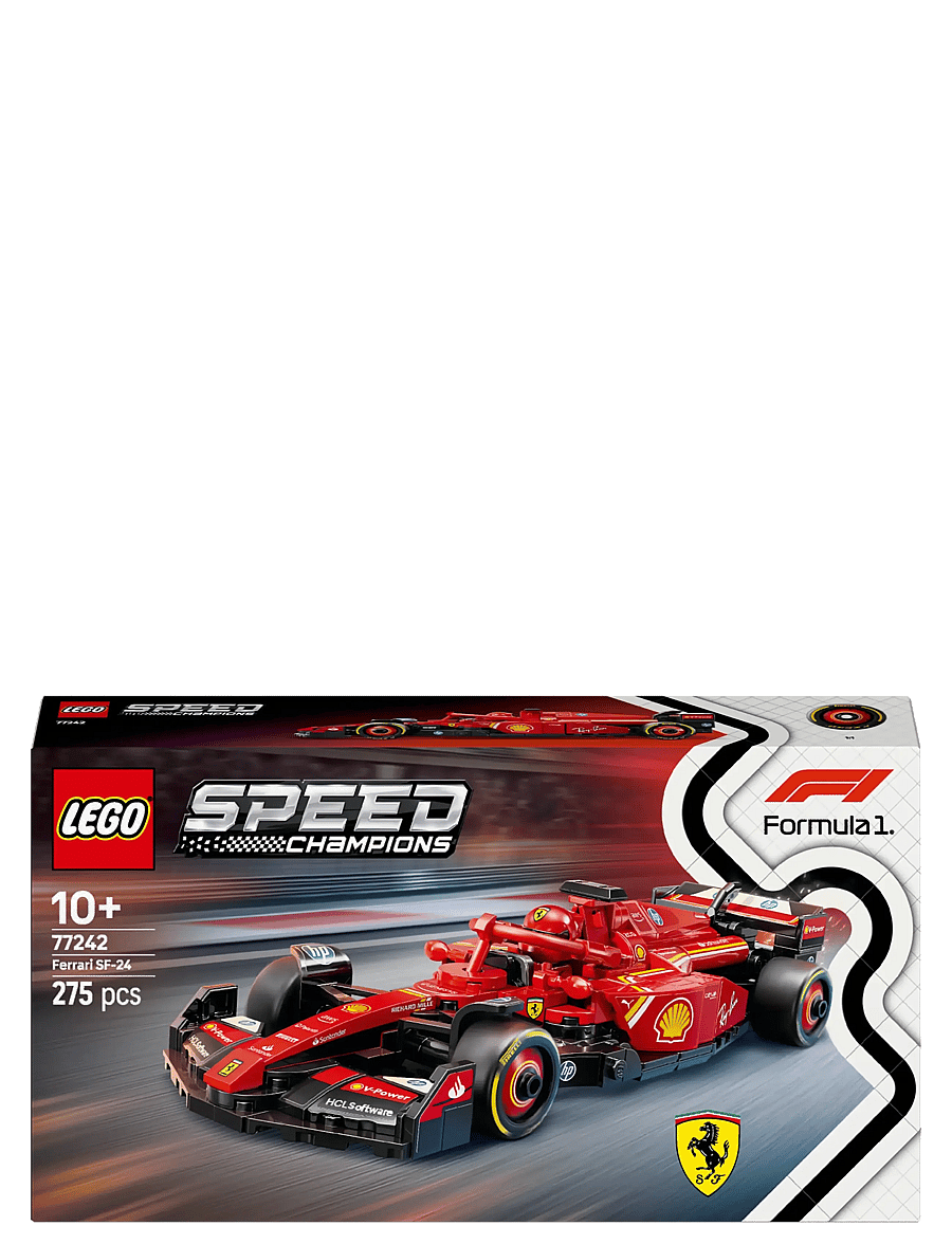 LEGO - Speed Champions Ferrari SF-24 Race Car Driver Set 77242 - lego formula 1 - multi - 5