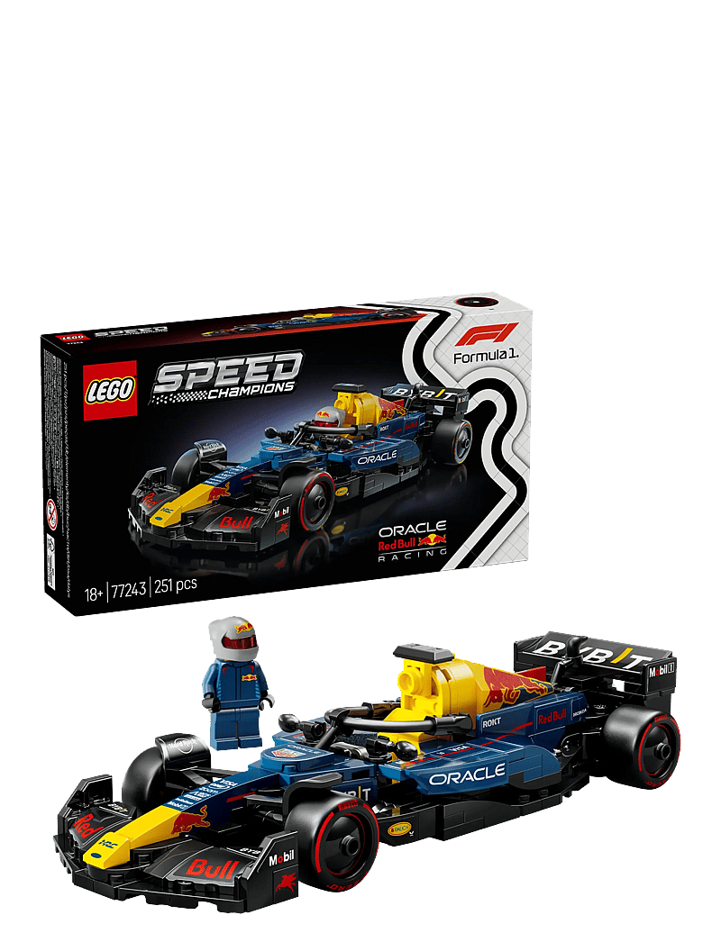LEGO - Speed Champions Oracle Red Bull Racing RB20 Race Car Vehicle Set 77243 - lego adults welcome - multi - 0