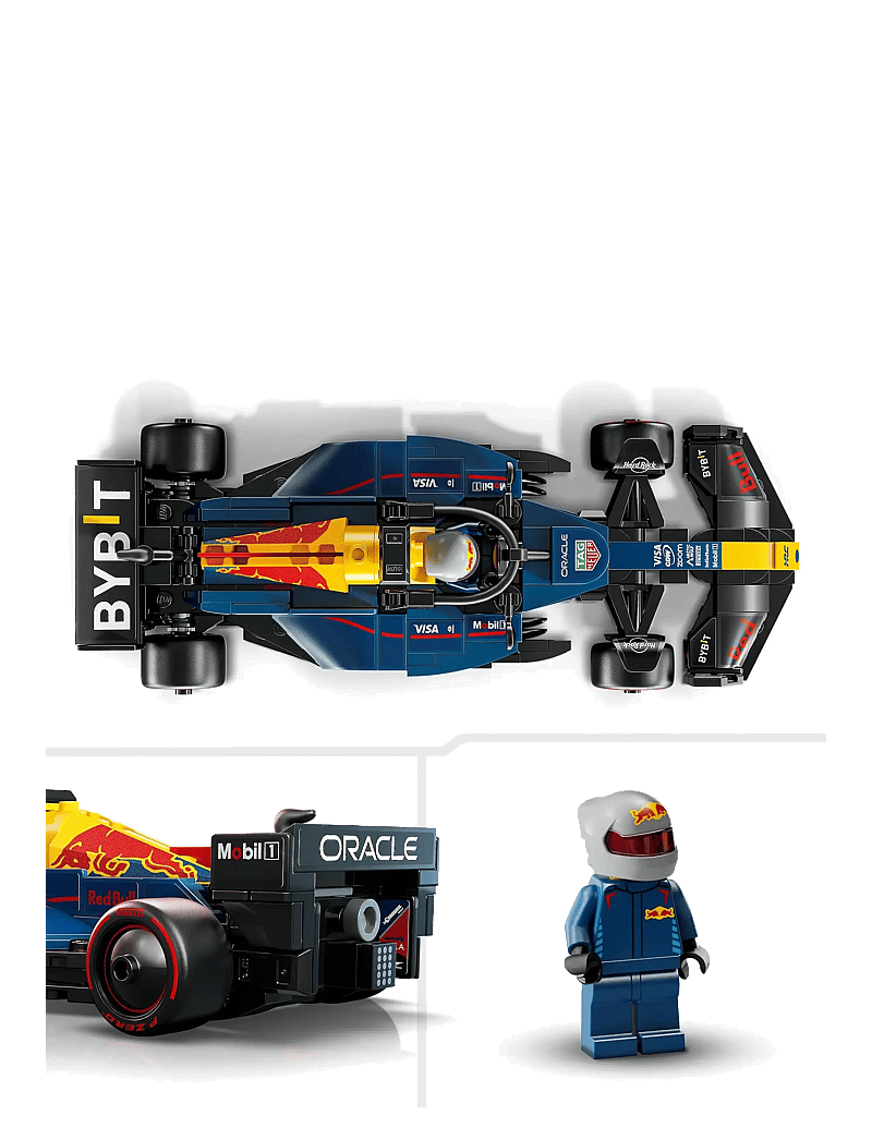 LEGO - Speed Champions Oracle Red Bull Racing RB20 Race Car Vehicle Set 77243 - lego adults welcome - multi - 4