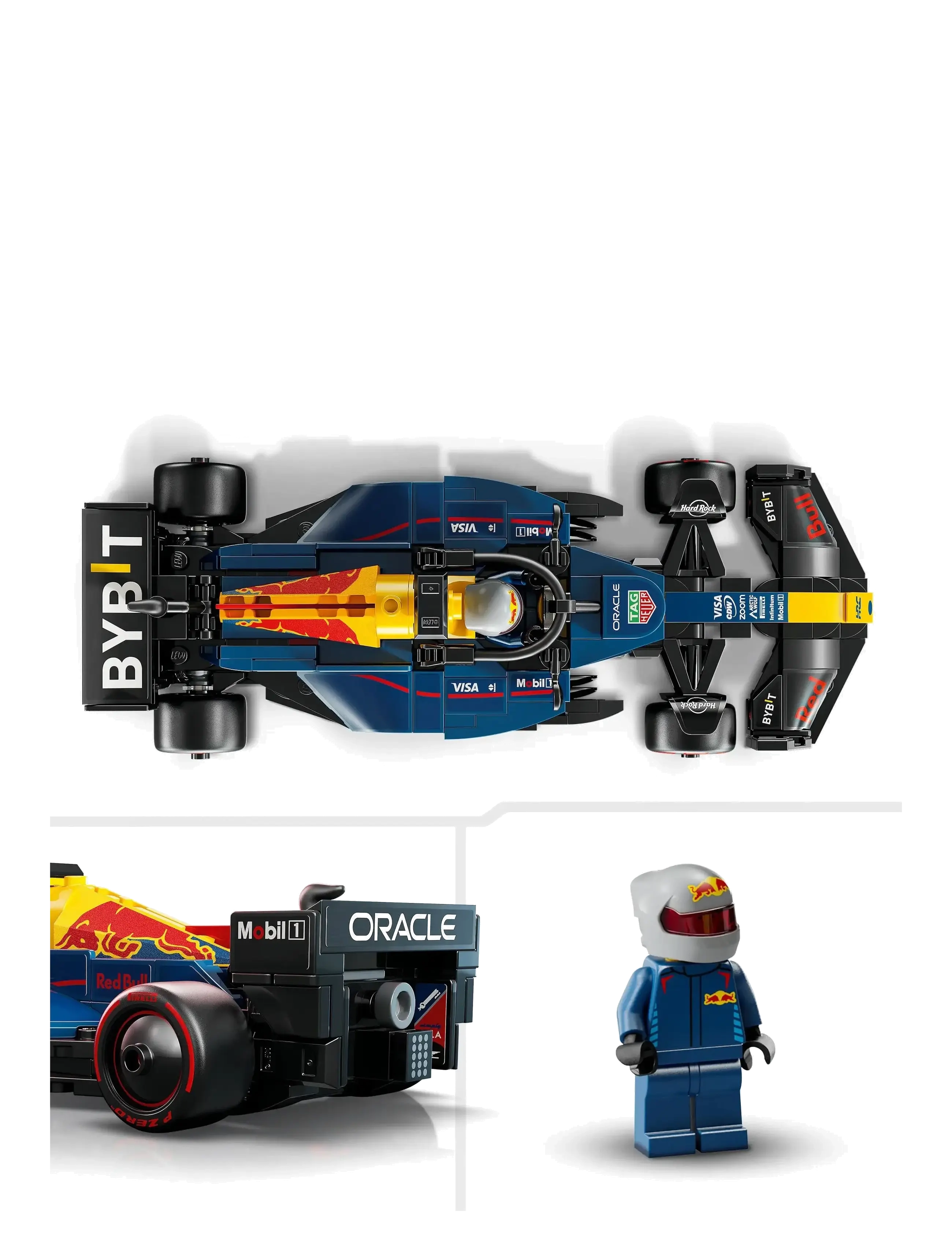 LEGO - Speed Champions Oracle Red Bull Racing RB20 Race Car Vehicle Set 77243 - madalaimad hinnad - multi - 4
