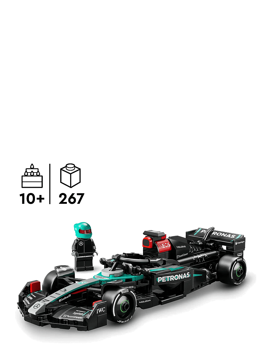 LEGO - Speed Champions Mercedes-AMG W15 Race Car Toy Vehicle 77244 - madalaimad hinnad - multi - 1