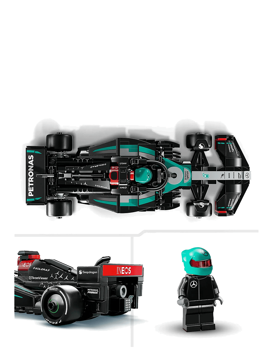 LEGO - Speed Champions Mercedes-AMG W15 Race Car Toy Vehicle 77244 - madalaimad hinnad - multi - 4