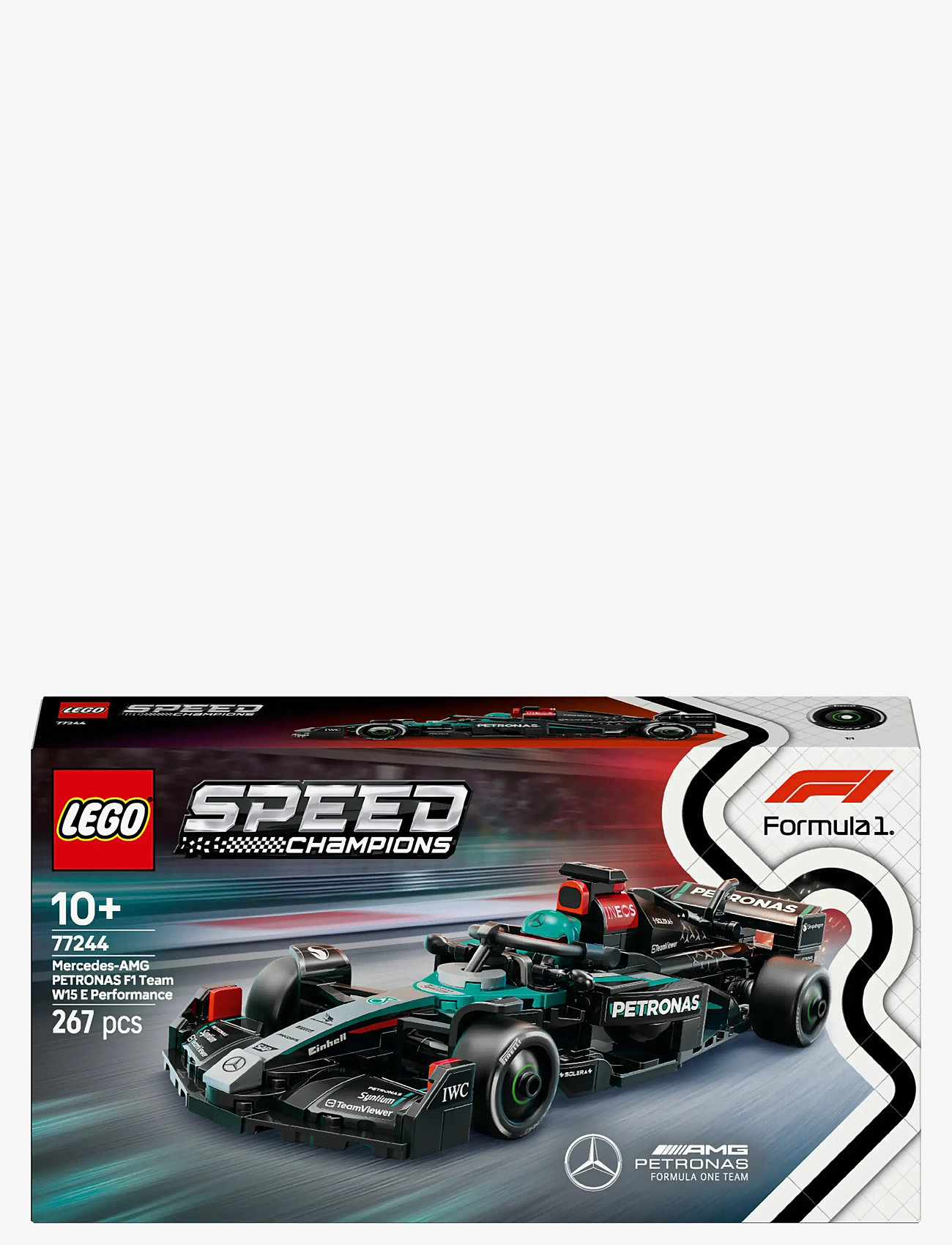 LEGO - Speed Champions Mercedes-AMG W15 Race Car Toy Vehicle 77244 - lego formula 1 - multi - 5