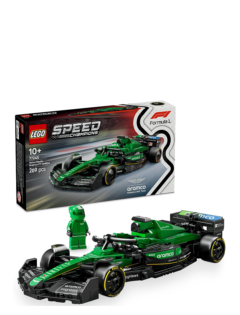 LEGO - Speed Champions Aston Martin Aramco AMR24 Race Car Vehicle Set 77245 - lego formula 1 - multi - 0