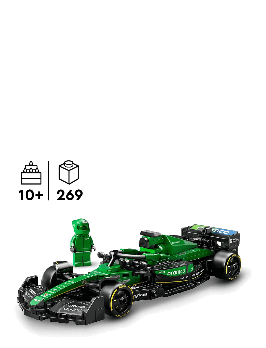 LEGO - Speed Champions Aston Martin Aramco AMR24 Race Car Vehicle Set 77245 - madalaimad hinnad - multi - 1