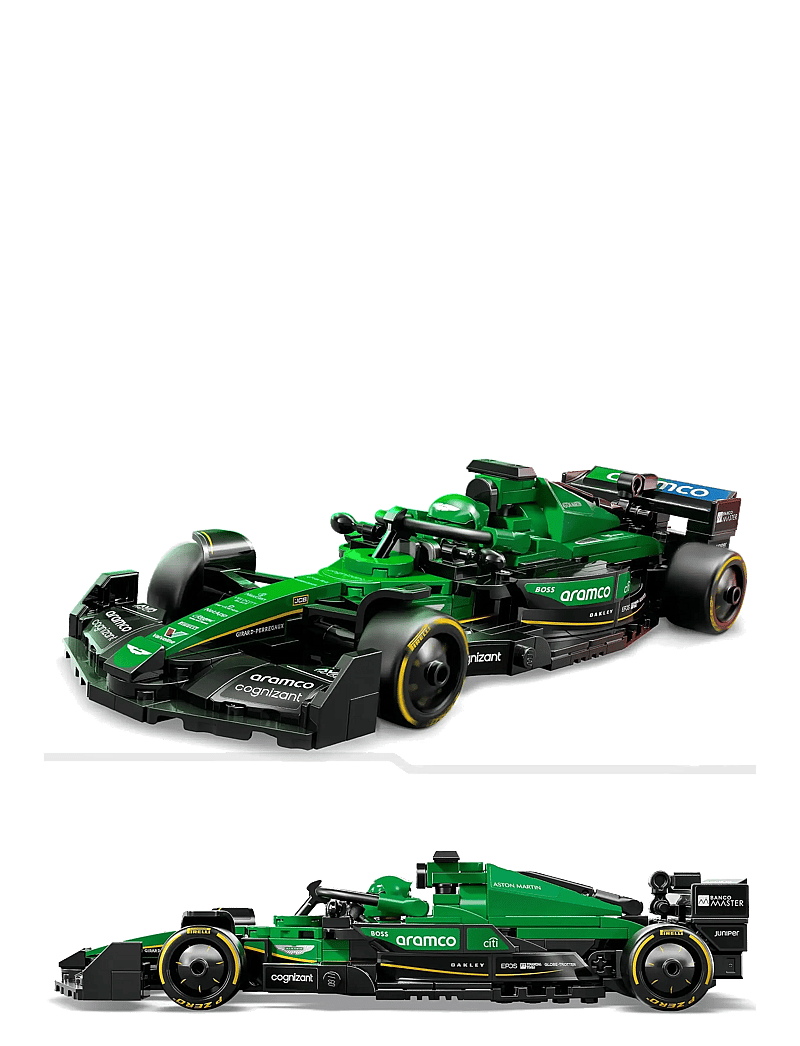 LEGO - Speed Champions Aston Martin Aramco AMR24 Race Car Vehicle Set 77245 - lego formula 1 - multi - 3
